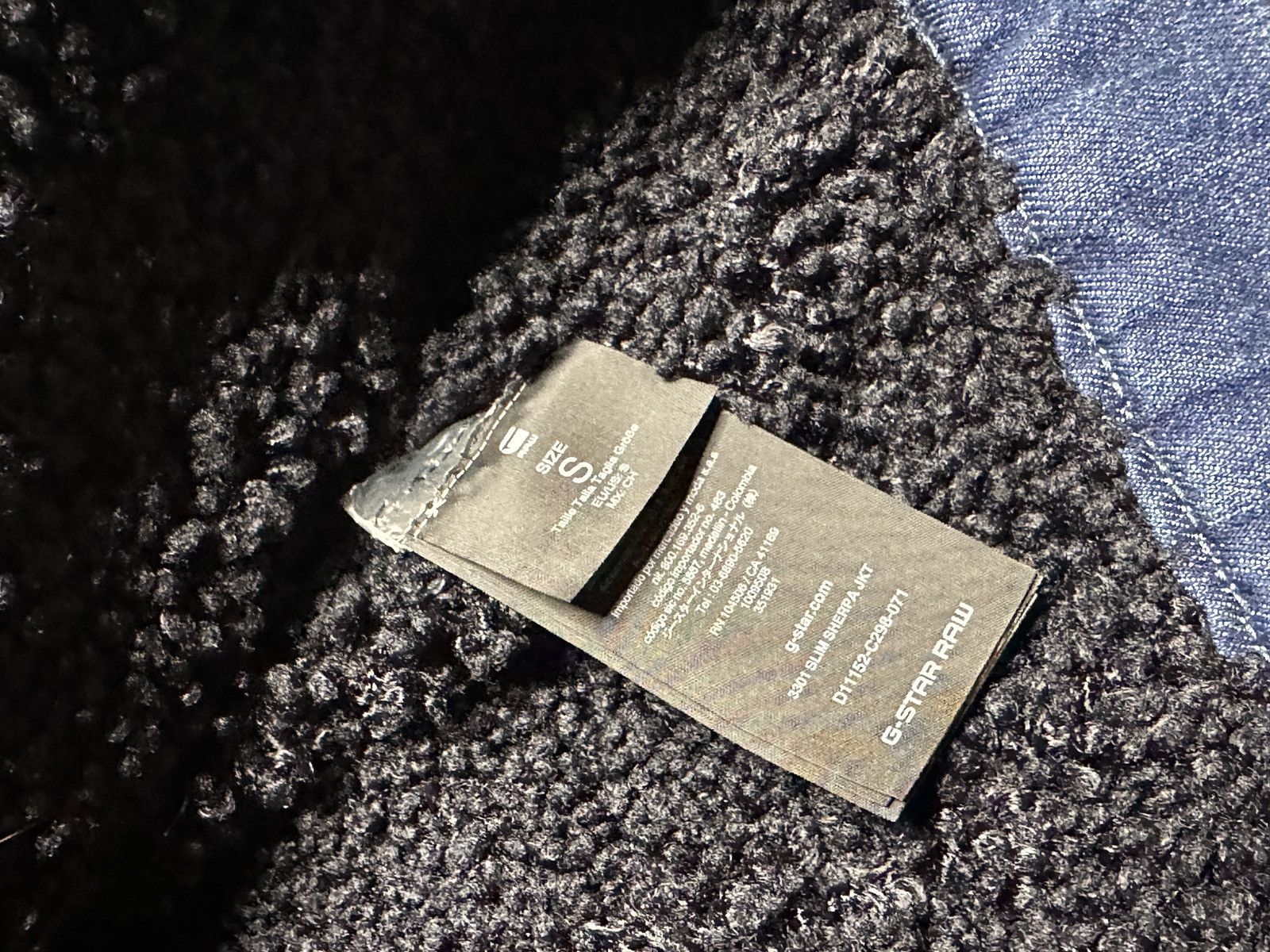 G-Star G-Star RAW 3301 slim sherpa jacket S Size US S / EU 44-46 / 1 - 8 Thumbnail