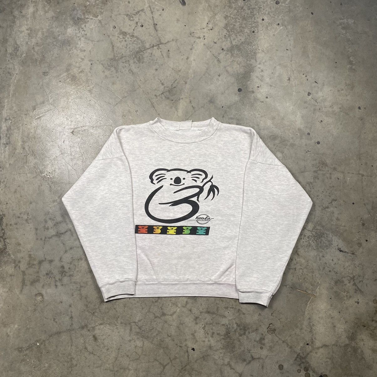 Man Made In Australia × Vintage 90s Koala Australia Boxy Crewneck Size US M / EU 48-50 / 2 - 1 Thumbnail