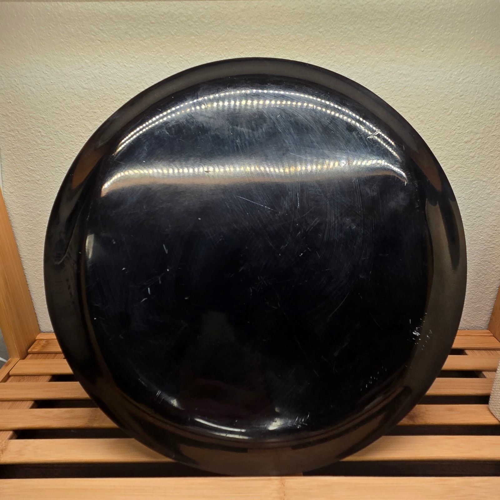 Vintage Antique Japanese Ryukyuan Lacquerware Plate Mother of Pearl Size 26 - 7 Thumbnail