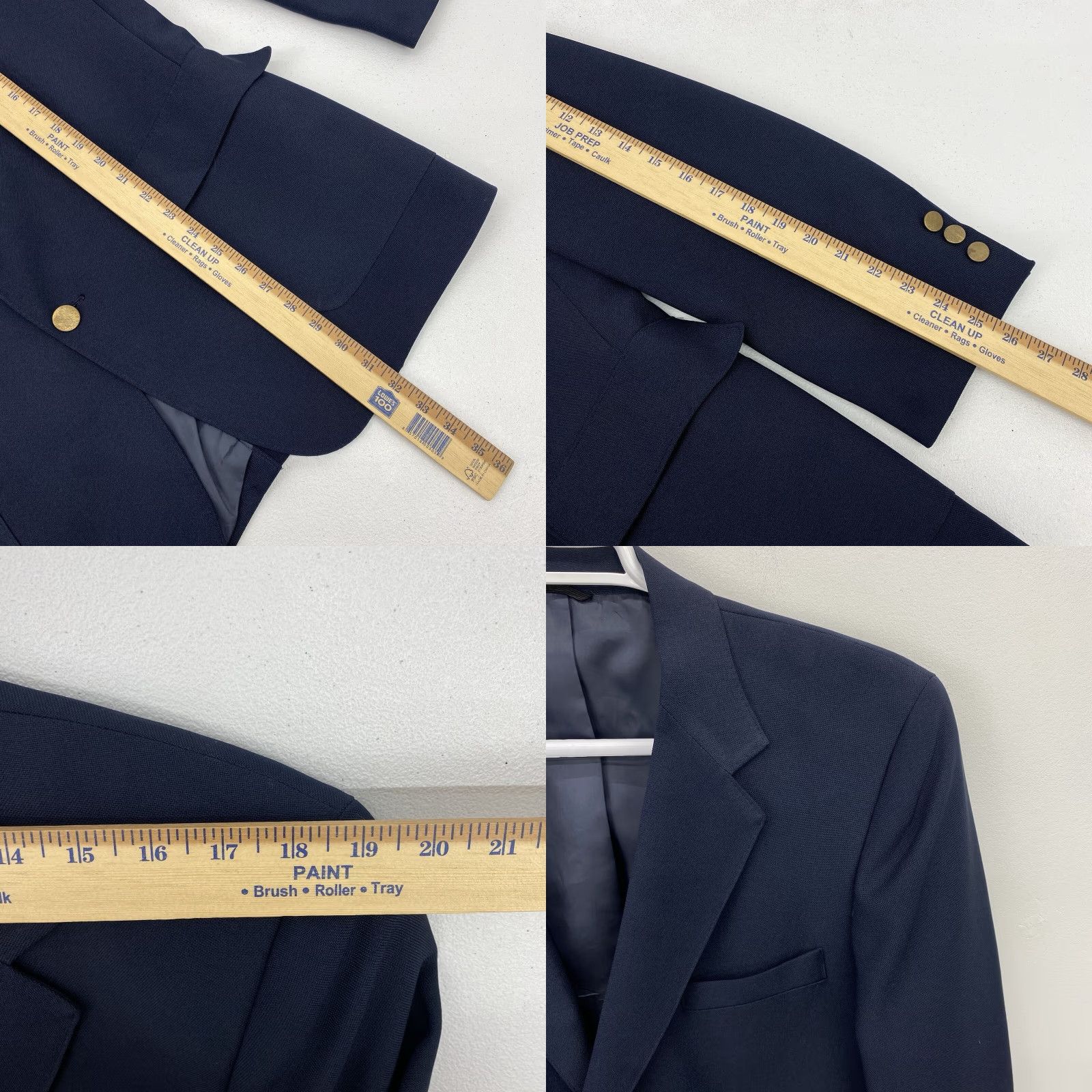 Levi's VINTAGE Levi's Blazer Men's 44R Sport Coat Casual Jacket Suit Sta-Prest Action Size 44R - 8 Thumbnail