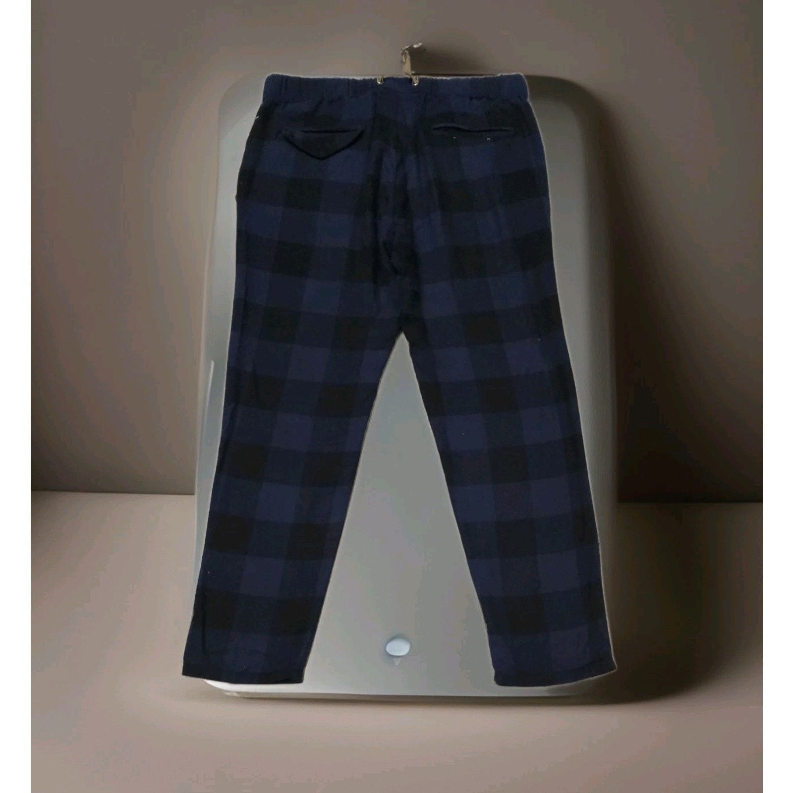 Other White Sand 88 Slim Chinos Casual Cotton Blend Plaid Pants 48 Size US 32 / EU 48 - 2 Thumbnail