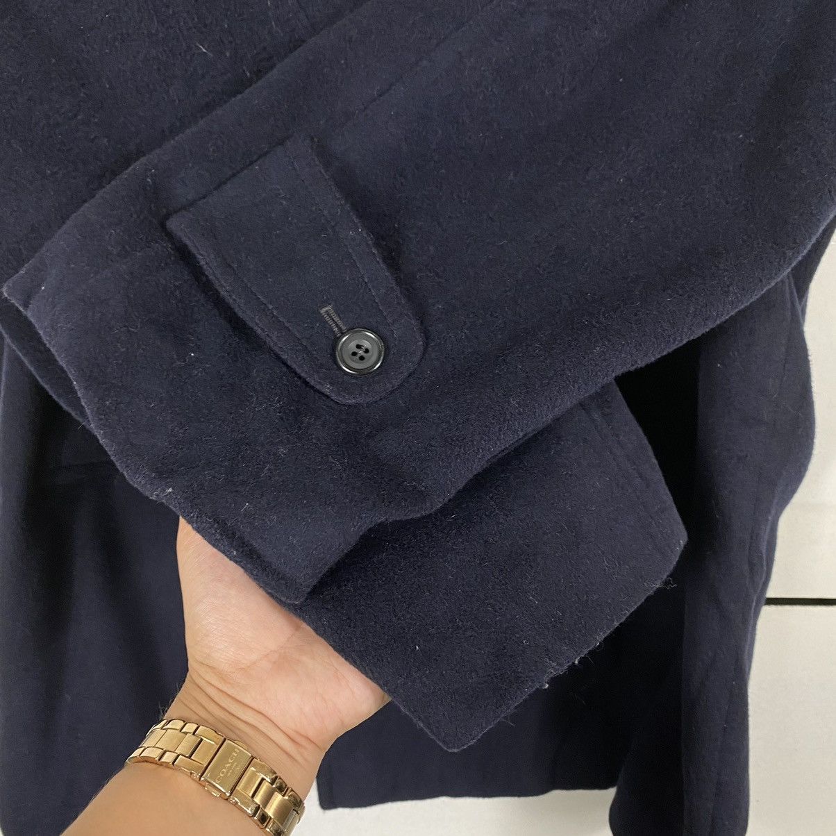 Japanese Brand RIOT💥💥TIBBET DUFFLE COAT MADE IN ENGLAND Size US L / EU 52-54 / 3 - 9 Thumbnail