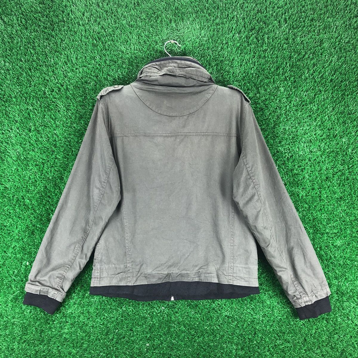 Vintage Vintage 90's OG Zipper Jacket by Double Focus Size US XS / EU 42 / 0 - 4 Thumbnail