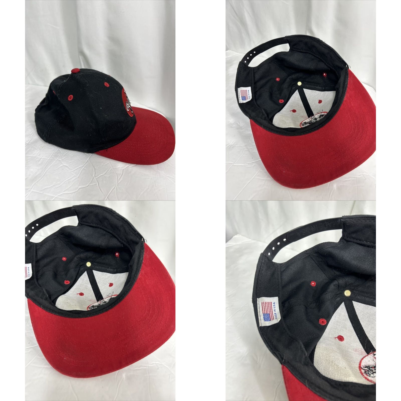 Vintage VINTAGE Coca Cola Snapback Hat Official Soft Drink Of NASCAR Racing Red Adjustable Men Hat Size ONE SIZE - 8 Thumbnail