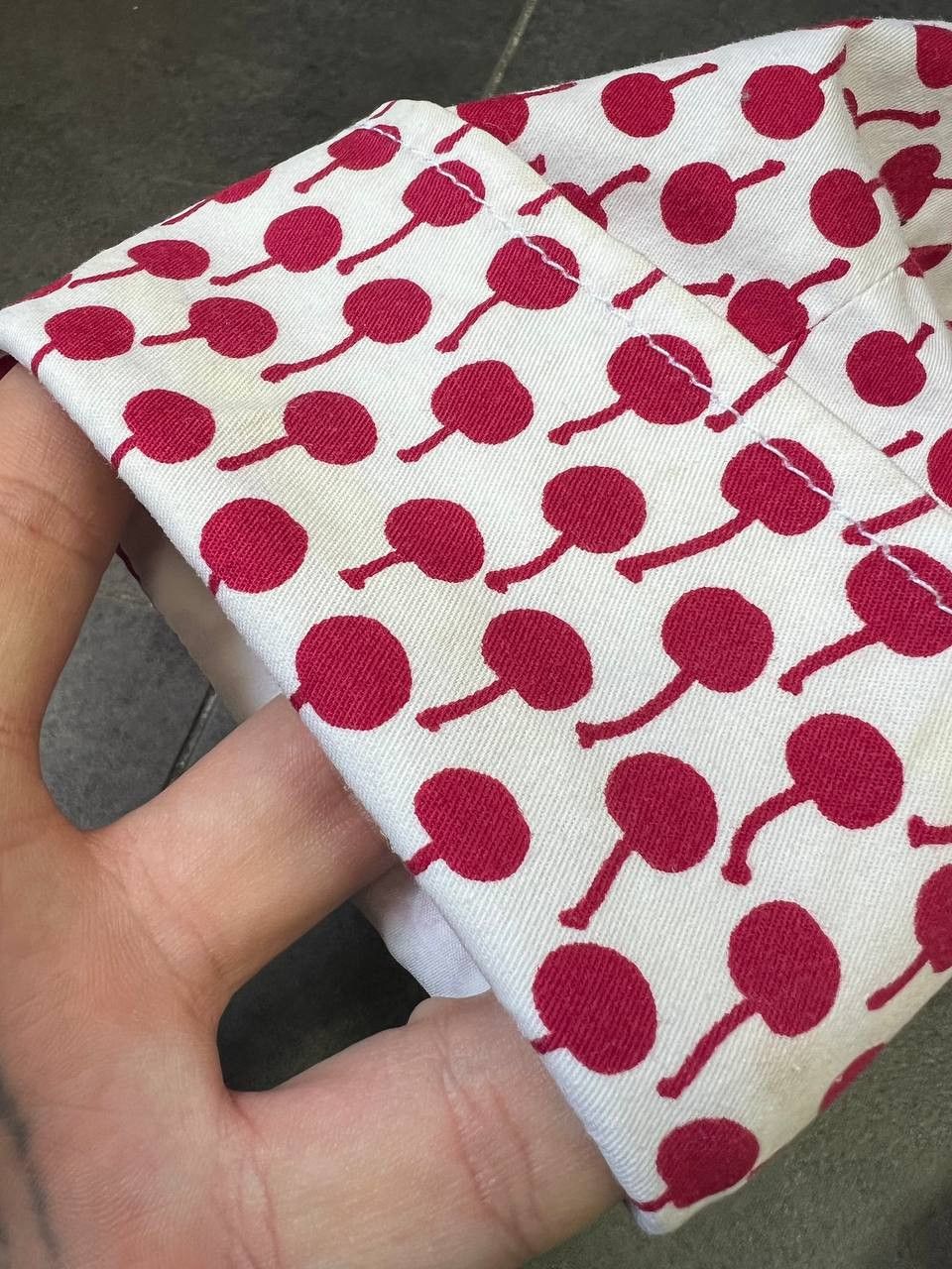 Moschino Moschino cherry Overprinted vintage blazer jacket Size XL / US 12-14 / IT 48-50 - 7 Thumbnail