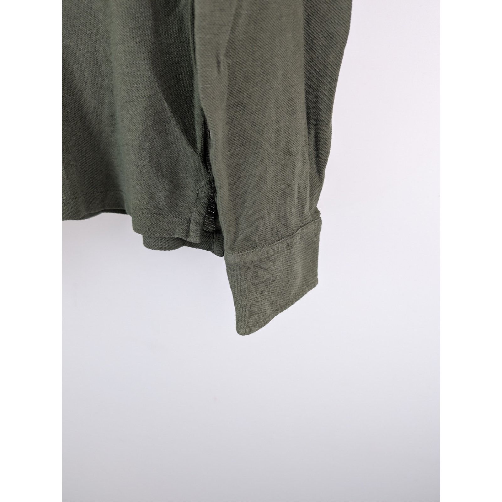 Boglioli o1rshd1 CC20 Cotton French Collar Shirt in Dark Green Size US S / EU 44-46 / 1 - 5 Thumbnail