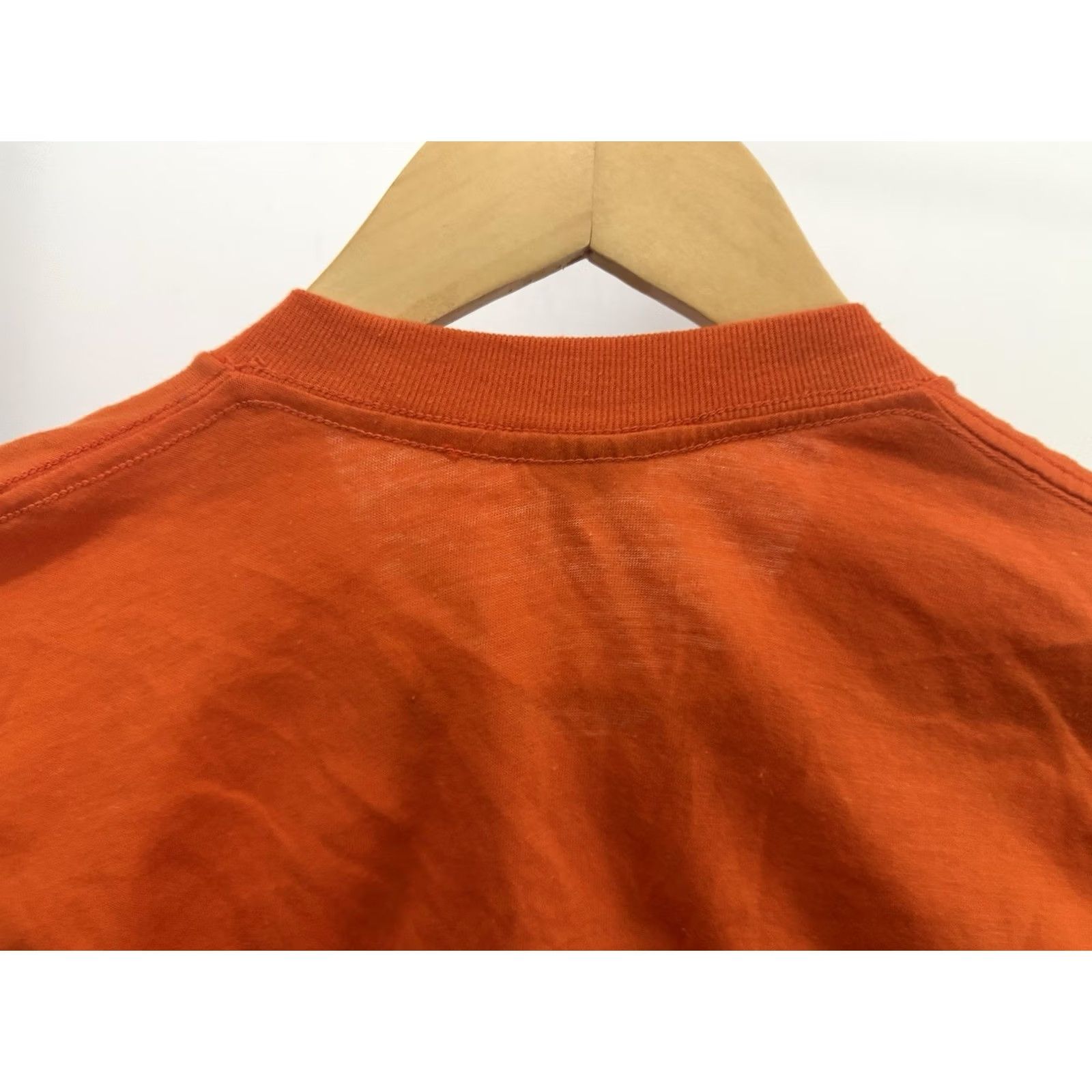 Vintage VTG 80s Lake Norman Pig Pickin Bikini Paper Thin T-Shirt Size M Shirt Men Orange XS? Size US M / EU 48-50 / 2 - 6 Thumbnail