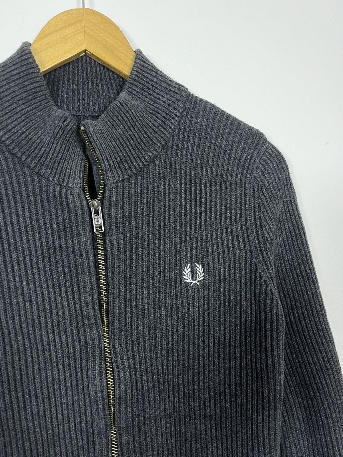 Fred Perry Fred Perry Zip Hoodie Knitwear Vintage Streetwear Y2K Size US S / EU 44-46 / 1 - 5 Thumbnail