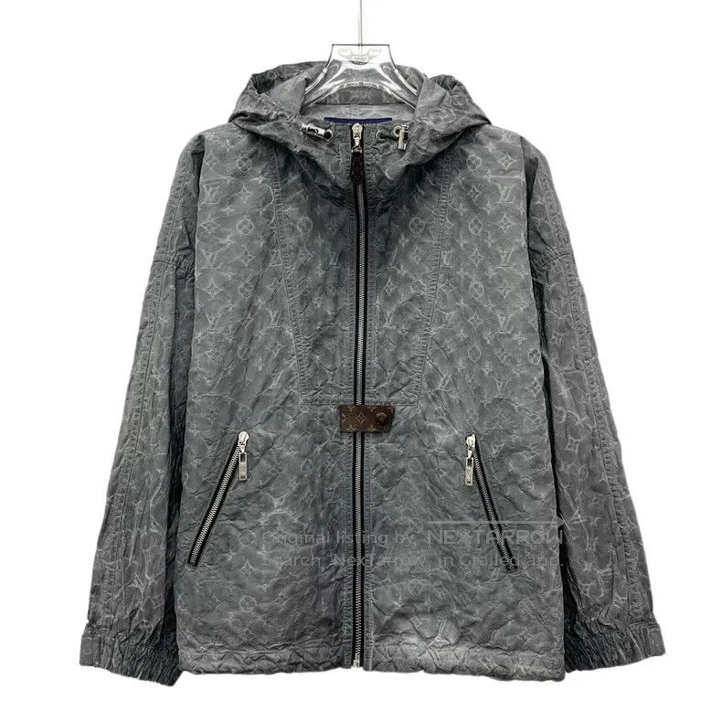 Louis Vuitton Louis Vuitton Grey old logo jacquard full print mulberry s Size 4XL / US 24-26 - 1 Thumbnail