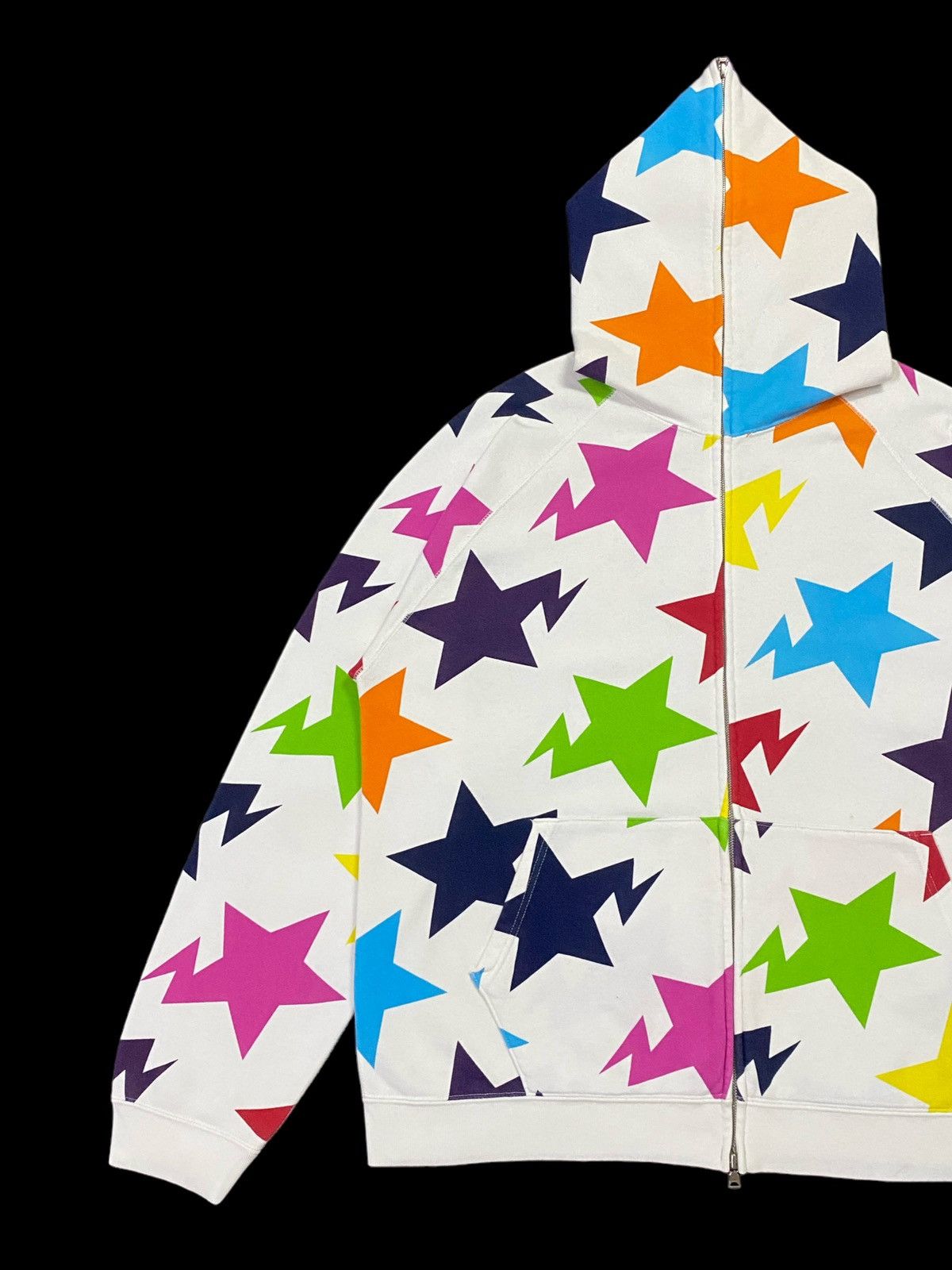 Bape Bape Sta Pattern Full Zip Hoodie Size US L / EU 52-54 / 3 - 19 Thumbnail