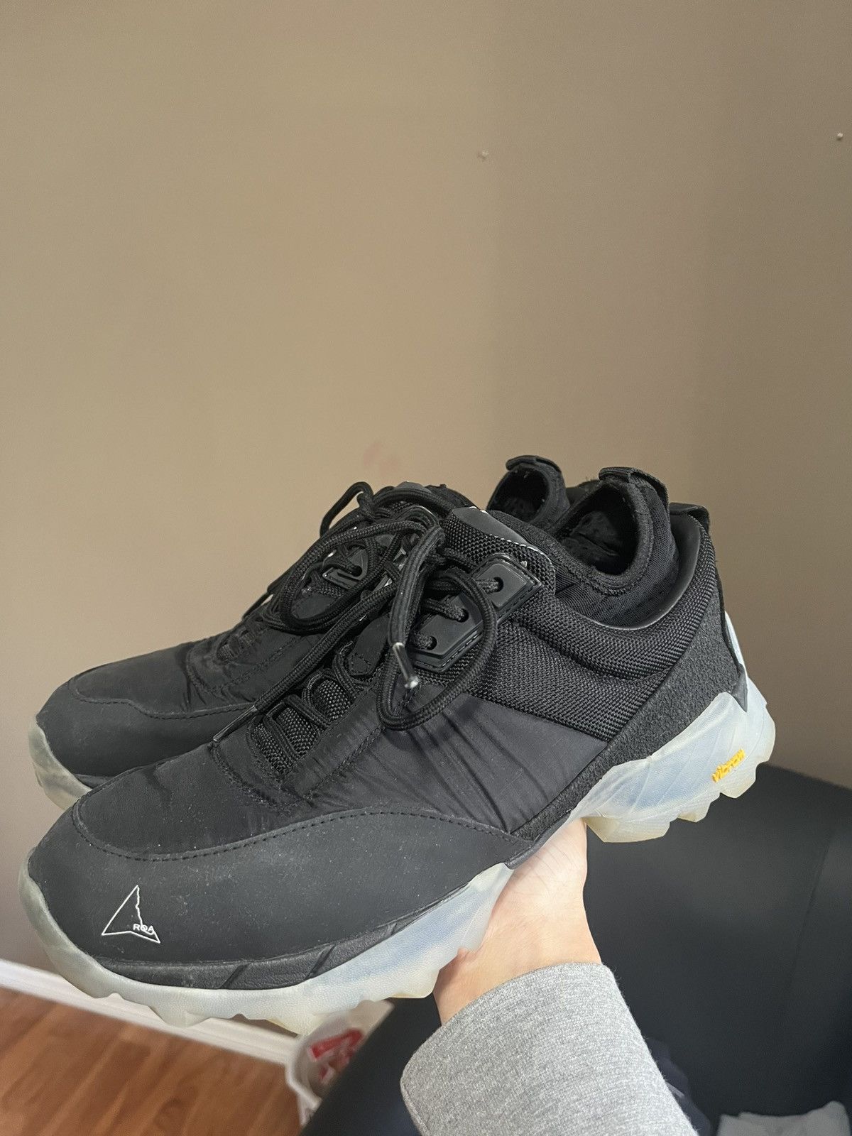 ROA ROA Double Neal Mesh Hiking Sneakers BLACK Size US 9 / EU 42 - 1 Thumbnail