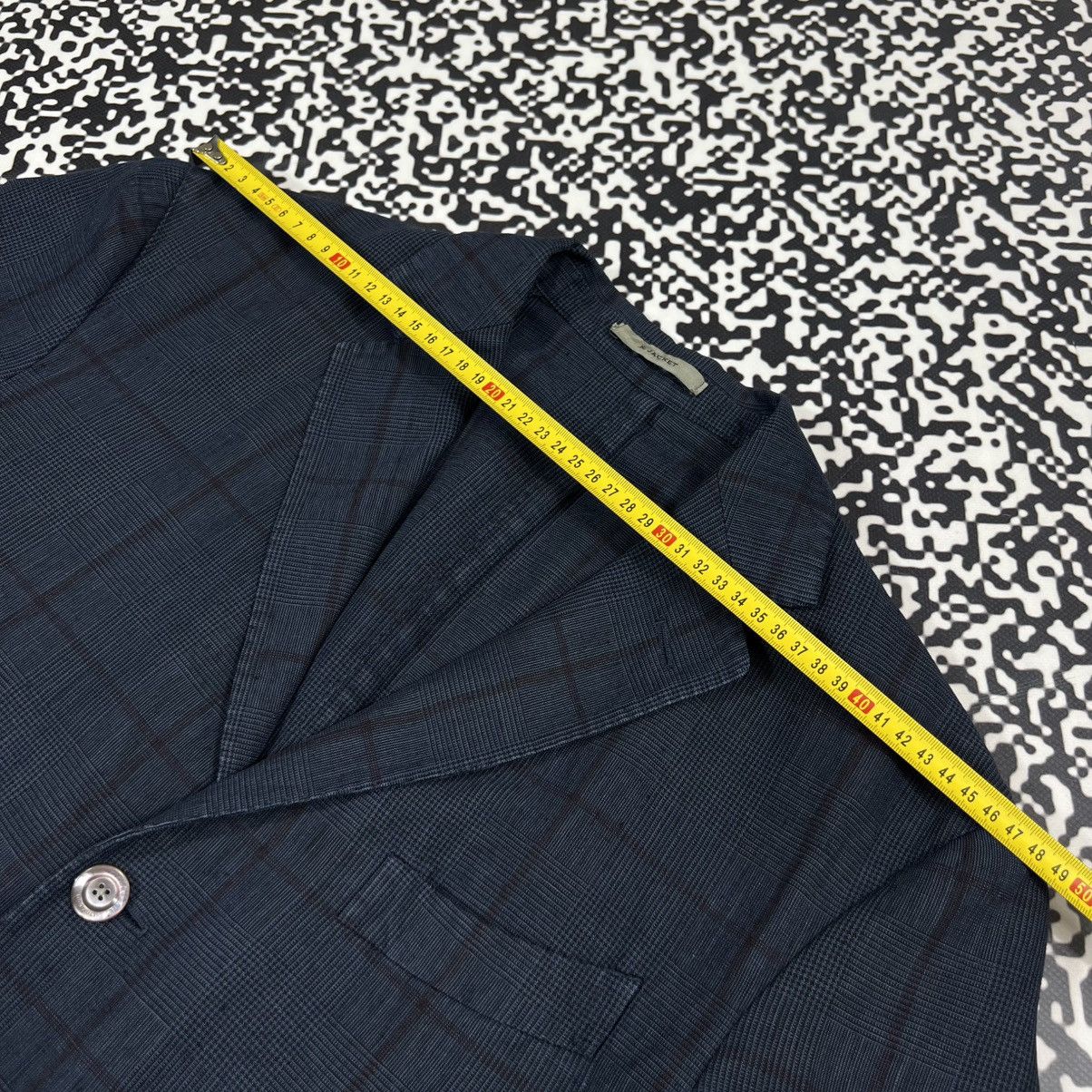 Boglioli BOGLIOLI K Jacket Linen Checked Blazer Luxury Casual Style Size 40R - 21 Thumbnail