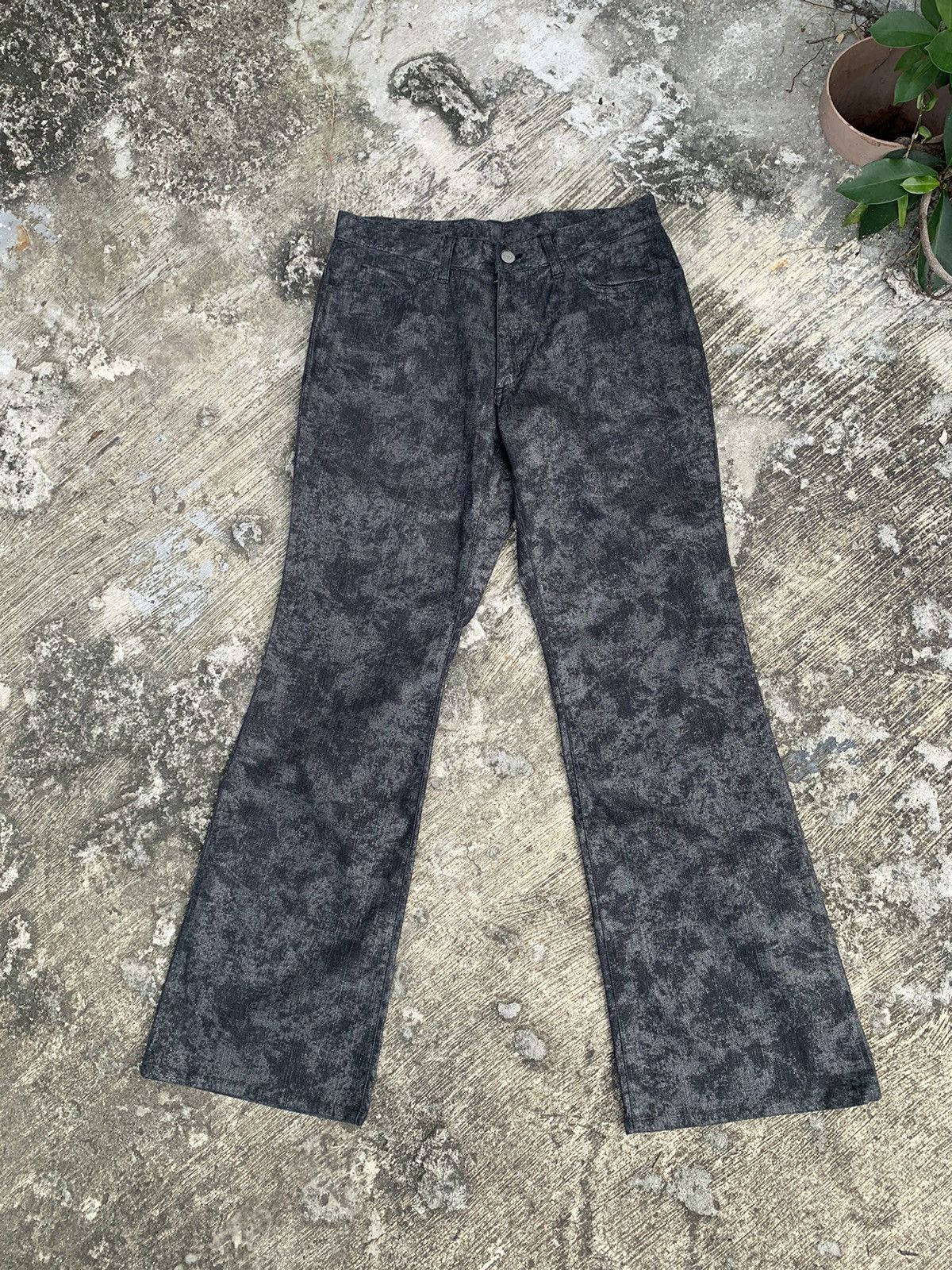 If Six Was Nine × Le Grande Bleu (L.G.B.) × Tornado Mart A.S.M atelier sab men stretchable flare bootcut pants Size 31" - 3 Thumbnail