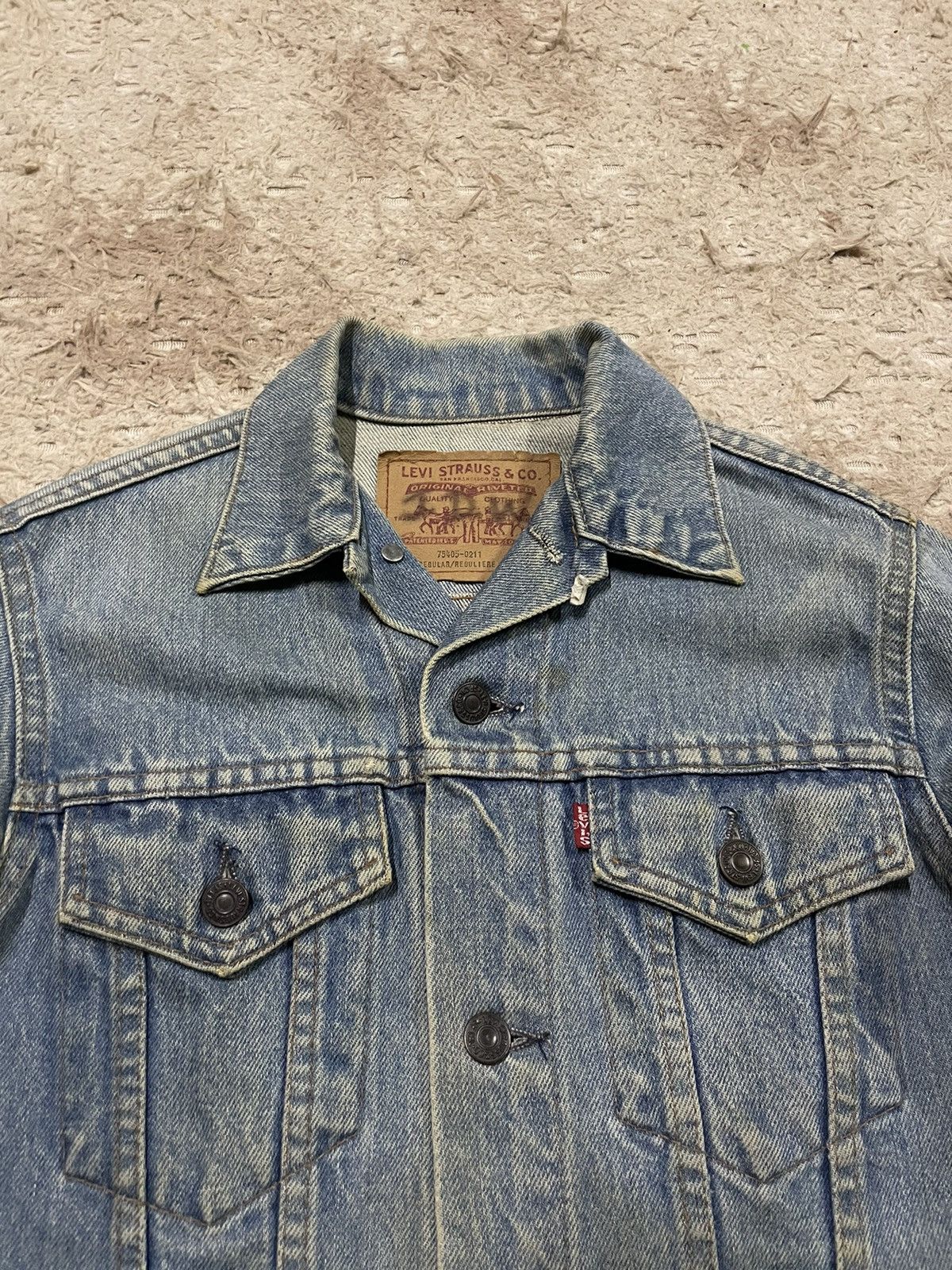 Levi's Vintage Clothing levis strauss vintage denim trucker jacket Size US S / EU 44-46 / 1 - 3 Thumbnail