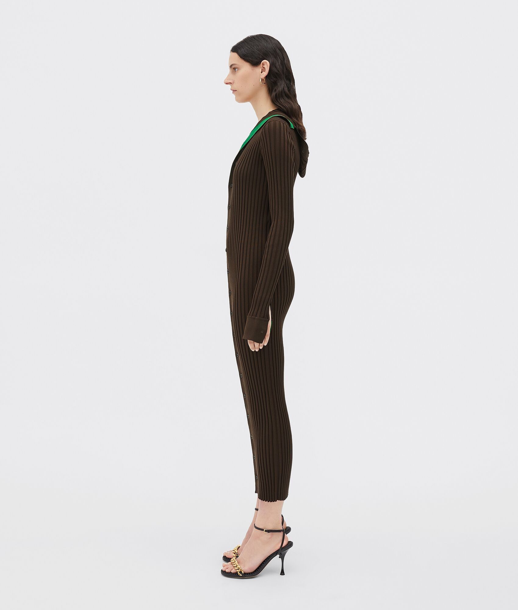 Bottega Veneta o1bcso1str0225 Dress in Fondant Size XS / US 0-2 / IT 36-38 - 2 Thumbnail