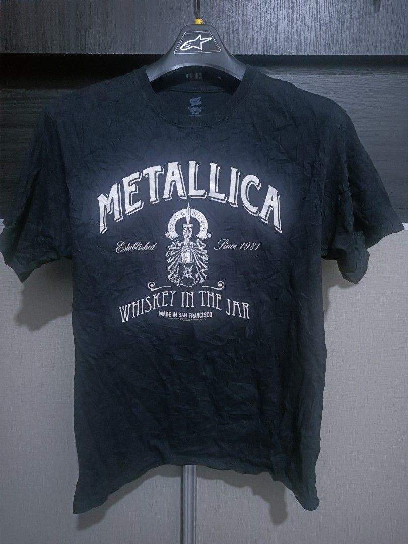 Band Tees Vintage y2k metallica whiskey in the jar shirt Size US M / EU 48-50 / 2 - 1 Thumbnail