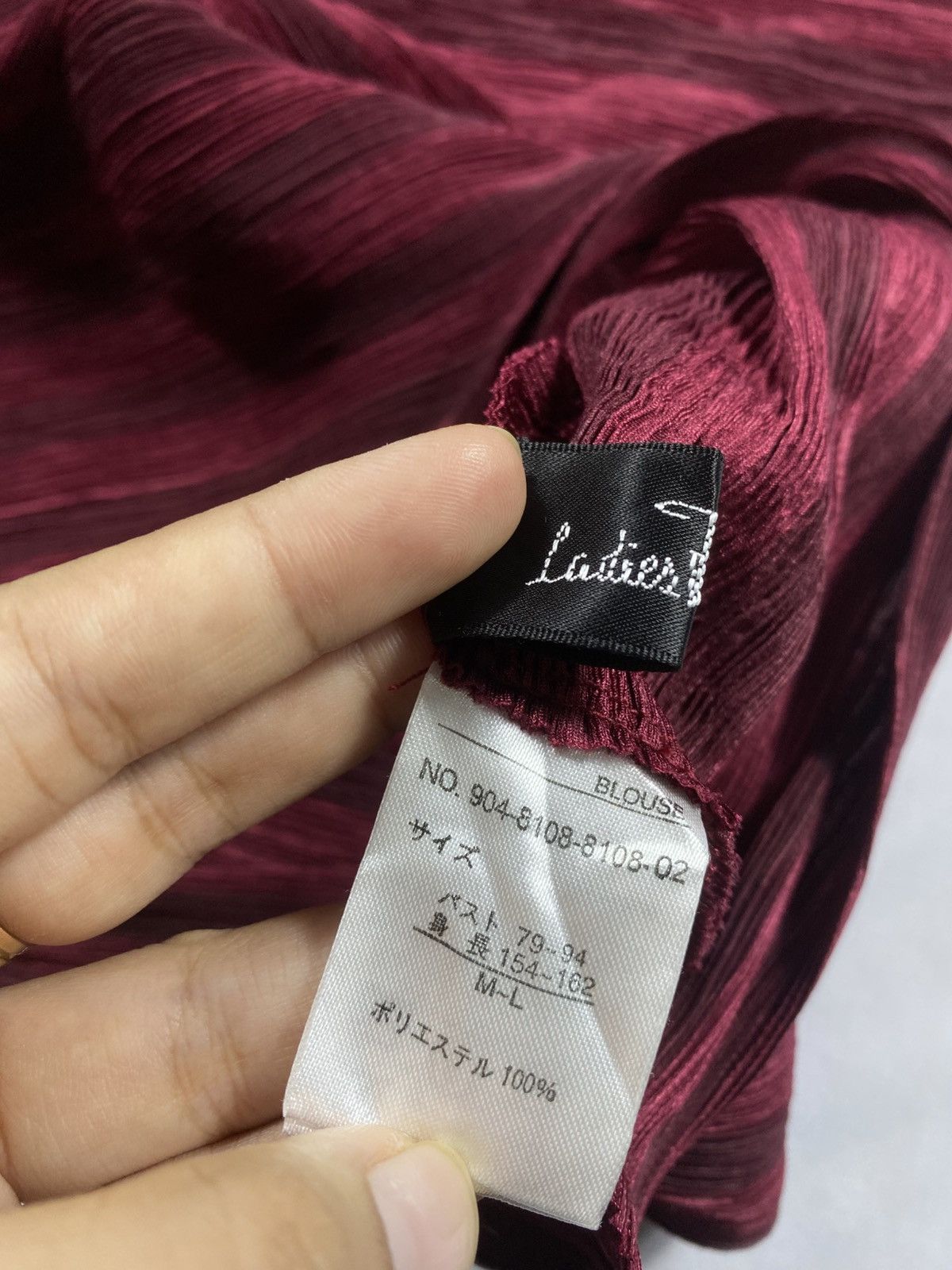 Issey Miyake Japanese Undefined Pleated shirt issey style Size M / US 6-8 / IT 42-44 - 7 Thumbnail