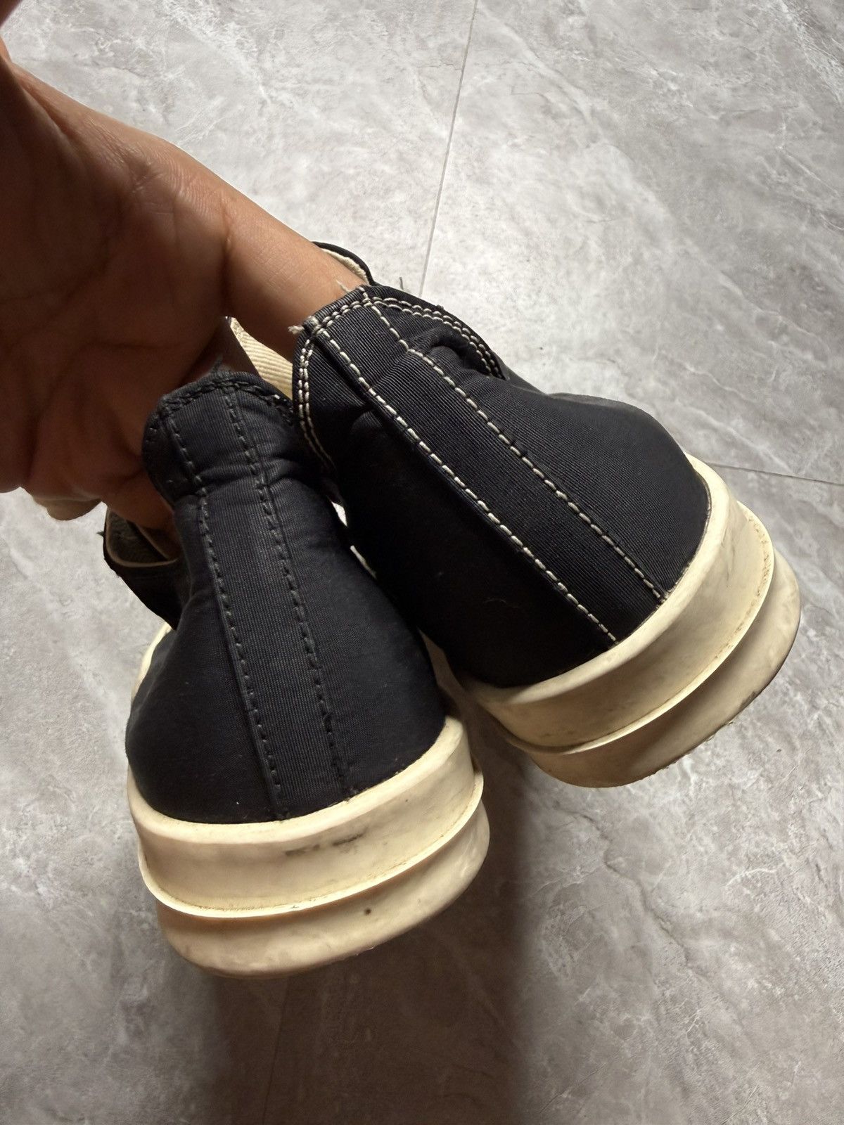 Rick Owens Drkshdw Rick Owens Drkshdw Ramones Low sz 36 Size US 6 / IT 36 - 3 Thumbnail