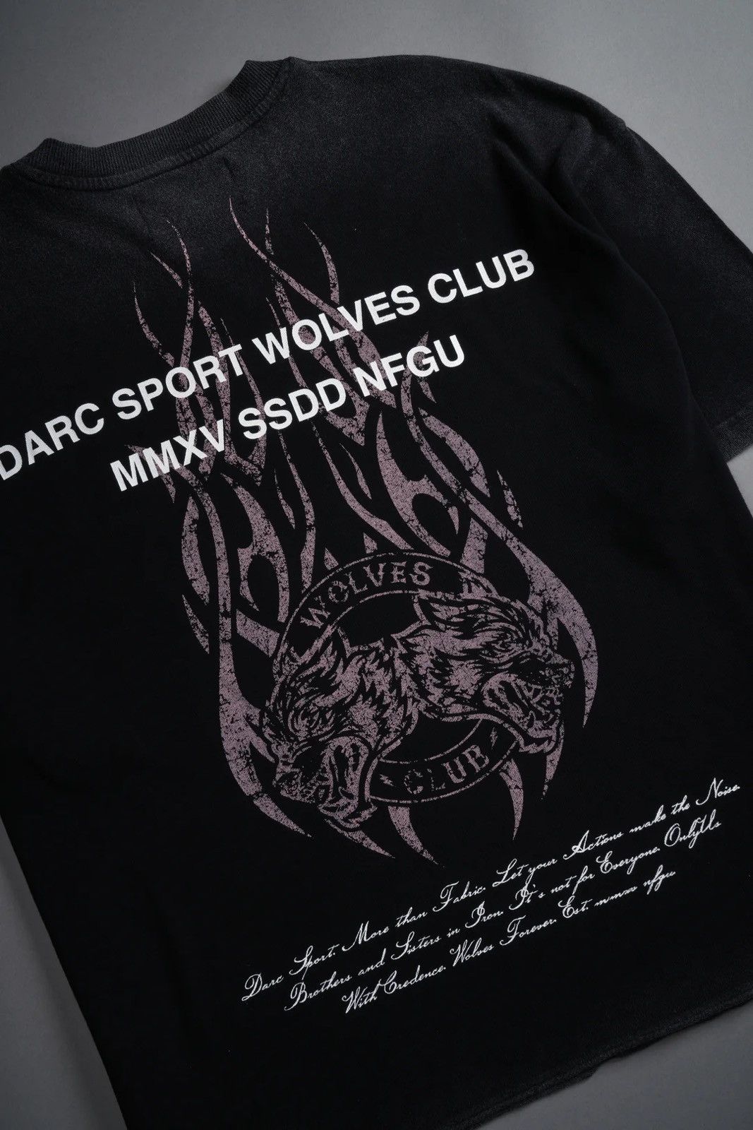 Darc Sport FINITE FLAME "BOX CUT" UNISEX TEE Size US M / EU 48-50 / 2 - 2 Thumbnail