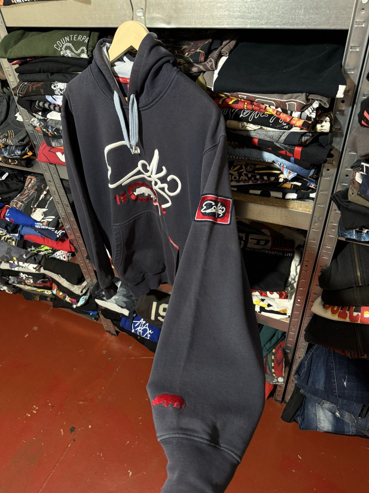 Ecko Unltd. Vintage Y2K Ecko Unltd Up Graphic Logo Hoodie Y2K Hype Size US XL / EU 56 / 4 - 7 Thumbnail