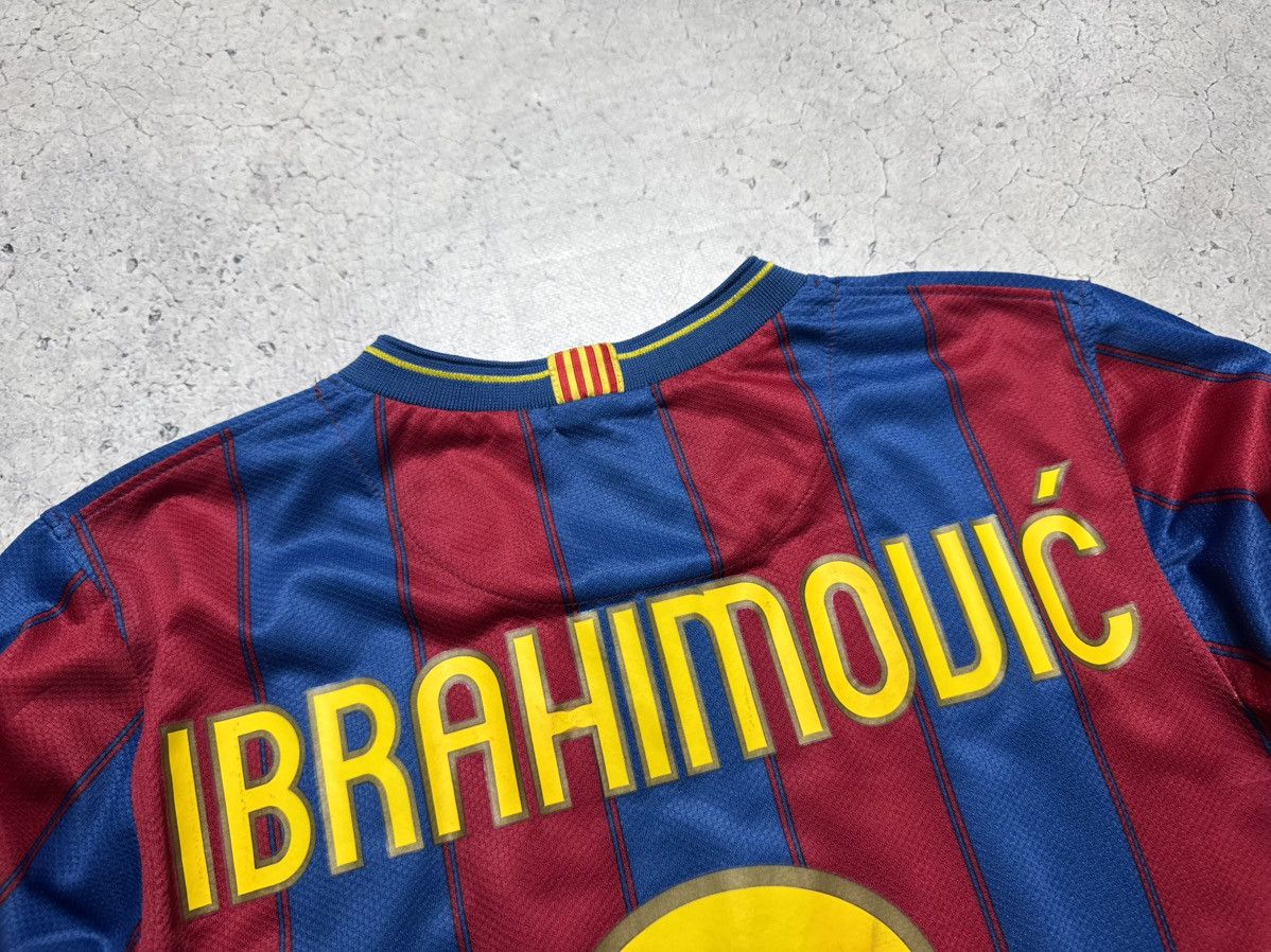 Nike Nike FC Barcelona Ibrahimovich #9 2009/2010 Jersey LongSleve Size US M / EU 48-50 / 2 - 12 Thumbnail