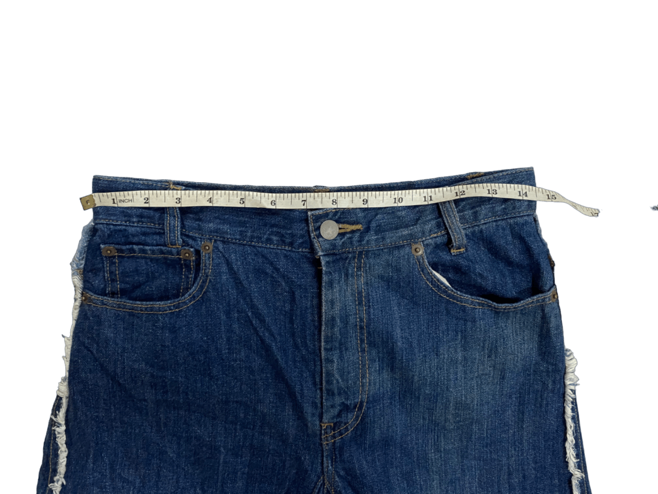 14th Addiction Super Flared Simplicate Baggy Loose Jeans Size 29" - 5 Thumbnail