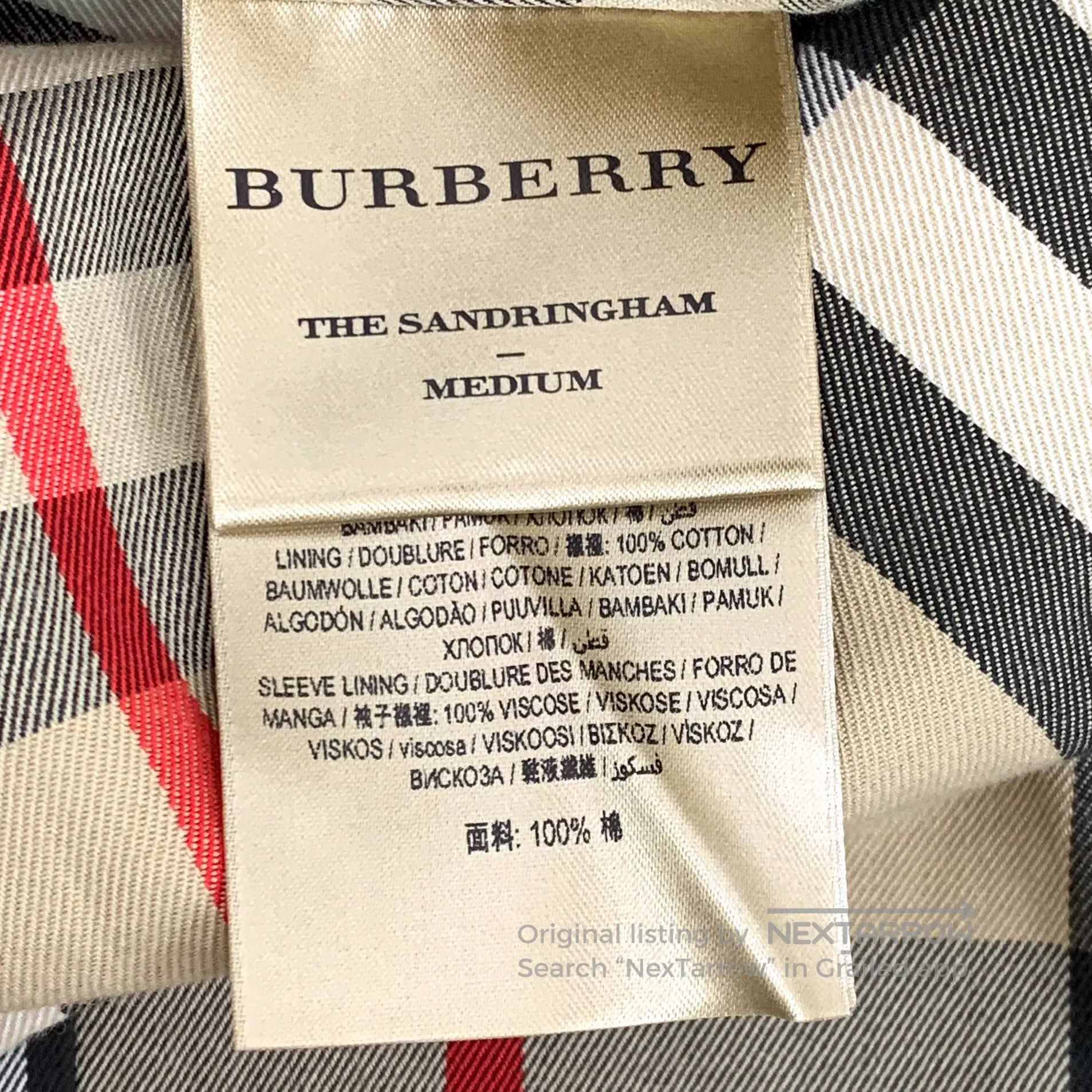 Burberry Burberry Brown Cotton Collar Double-breasted Long Sleeve B Size M / US 6-8 / IT 42-44 - 6 Thumbnail