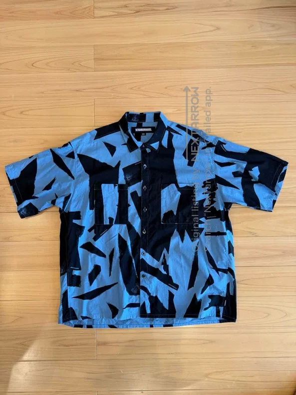 Neighborhood Neighborhood Abstract Patterned Short Sleeve Shirt Size US L / EU 52-54 / 3 - 2 Thumbnail