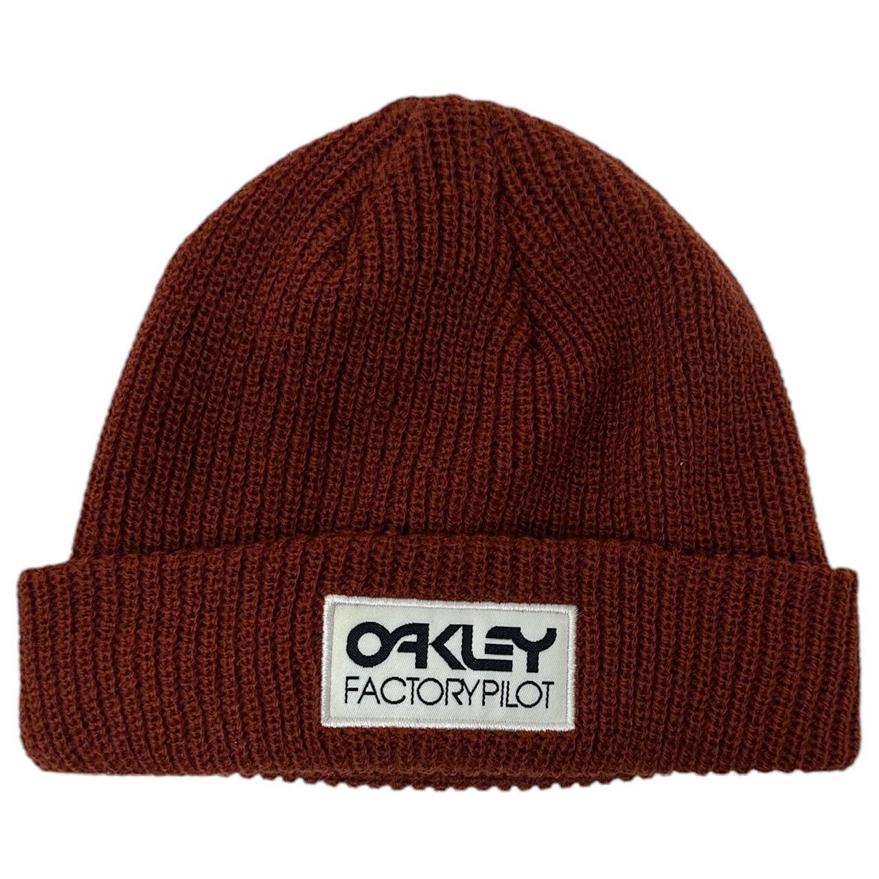 Oakley Oakley Men's Factory Pilot Flip Ribbed Knit Beanie Size ONE SIZE - 2 Thumbnail