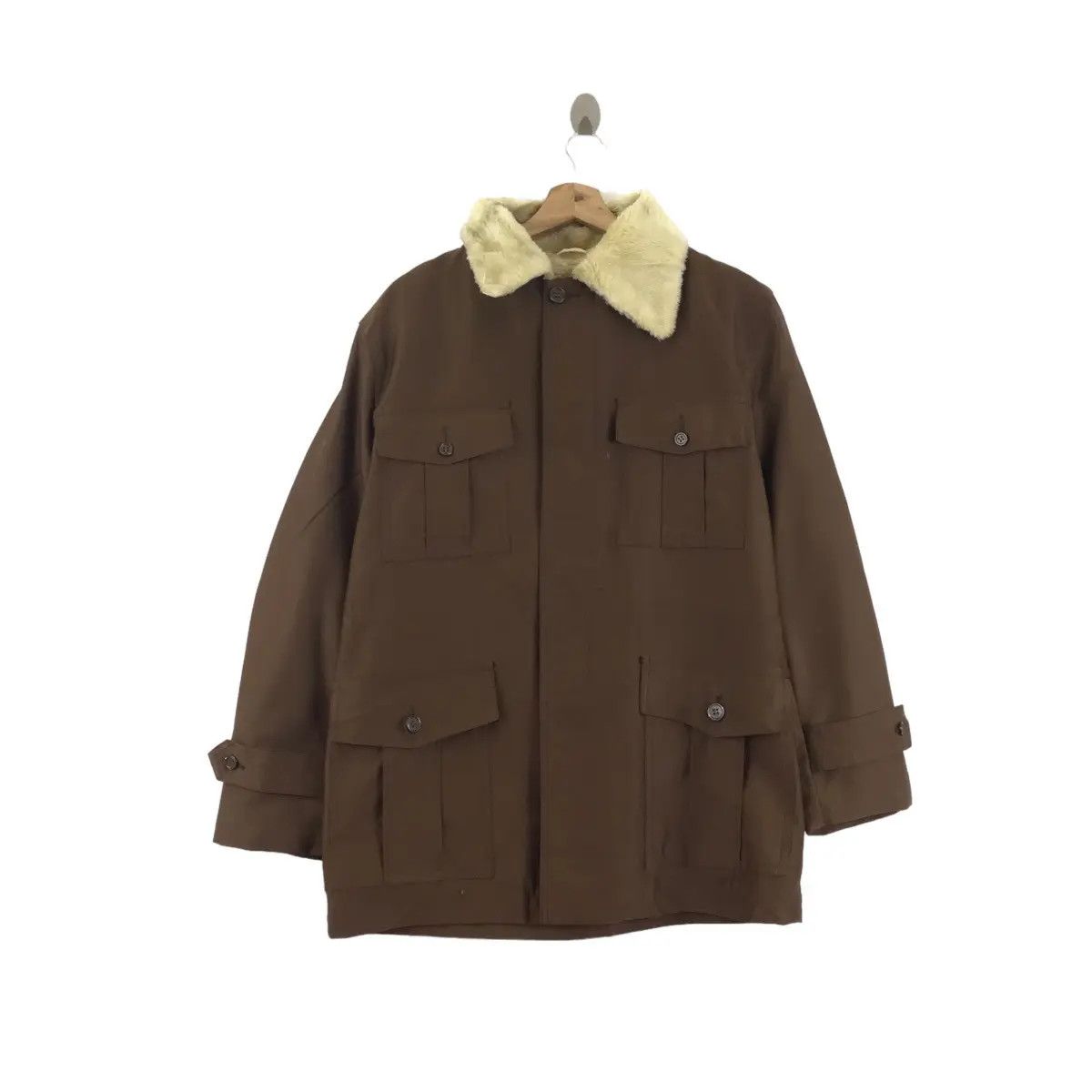 Vintage Vintage BIGBORN WINTER Multi Pockets Brown Coat Size US M / EU 48-50 / 2 - 1 Thumbnail