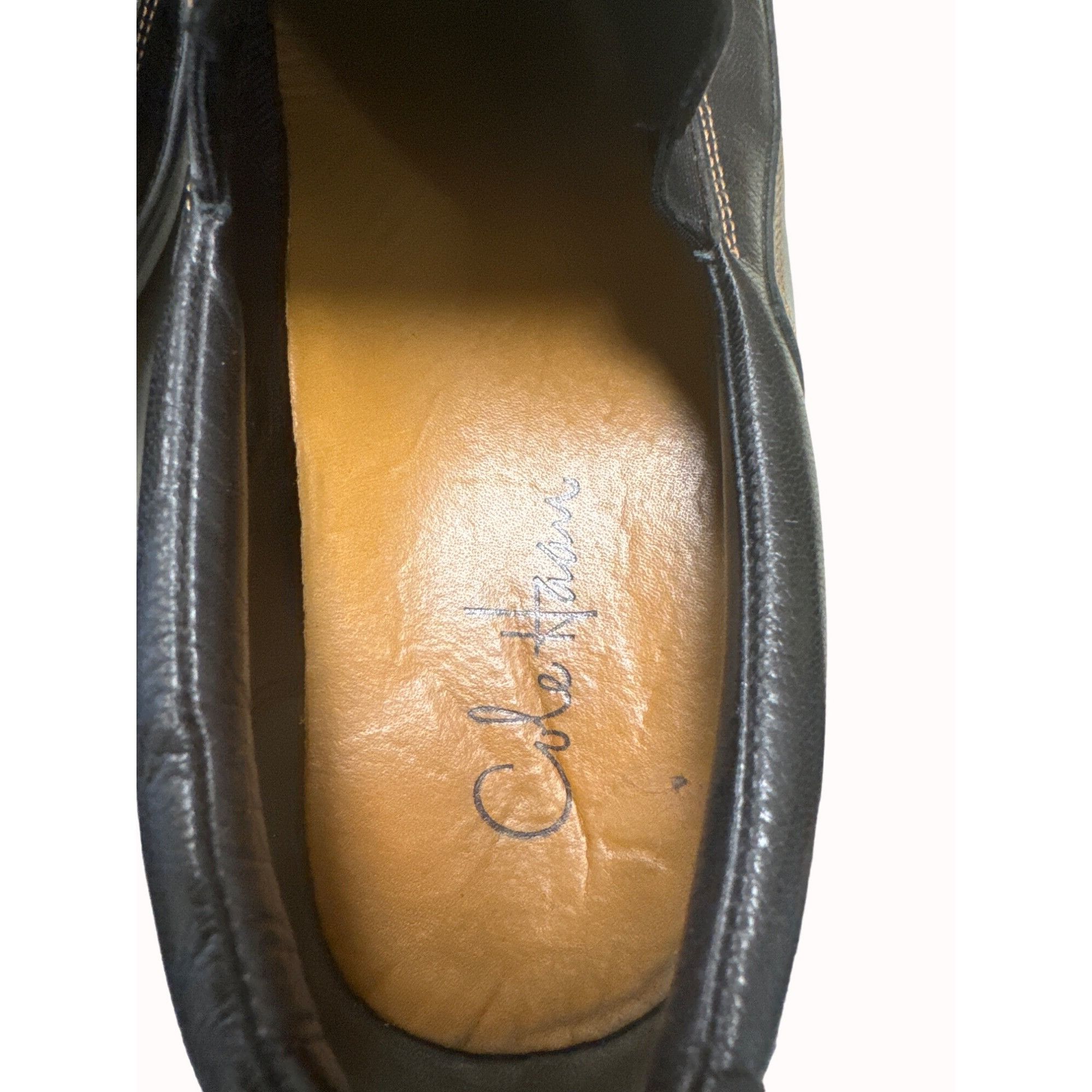 Cole Haan Cole Haan men’s dark brown leather slip on loafer shoes size Size US 10 / EU 43 - 10 Thumbnail