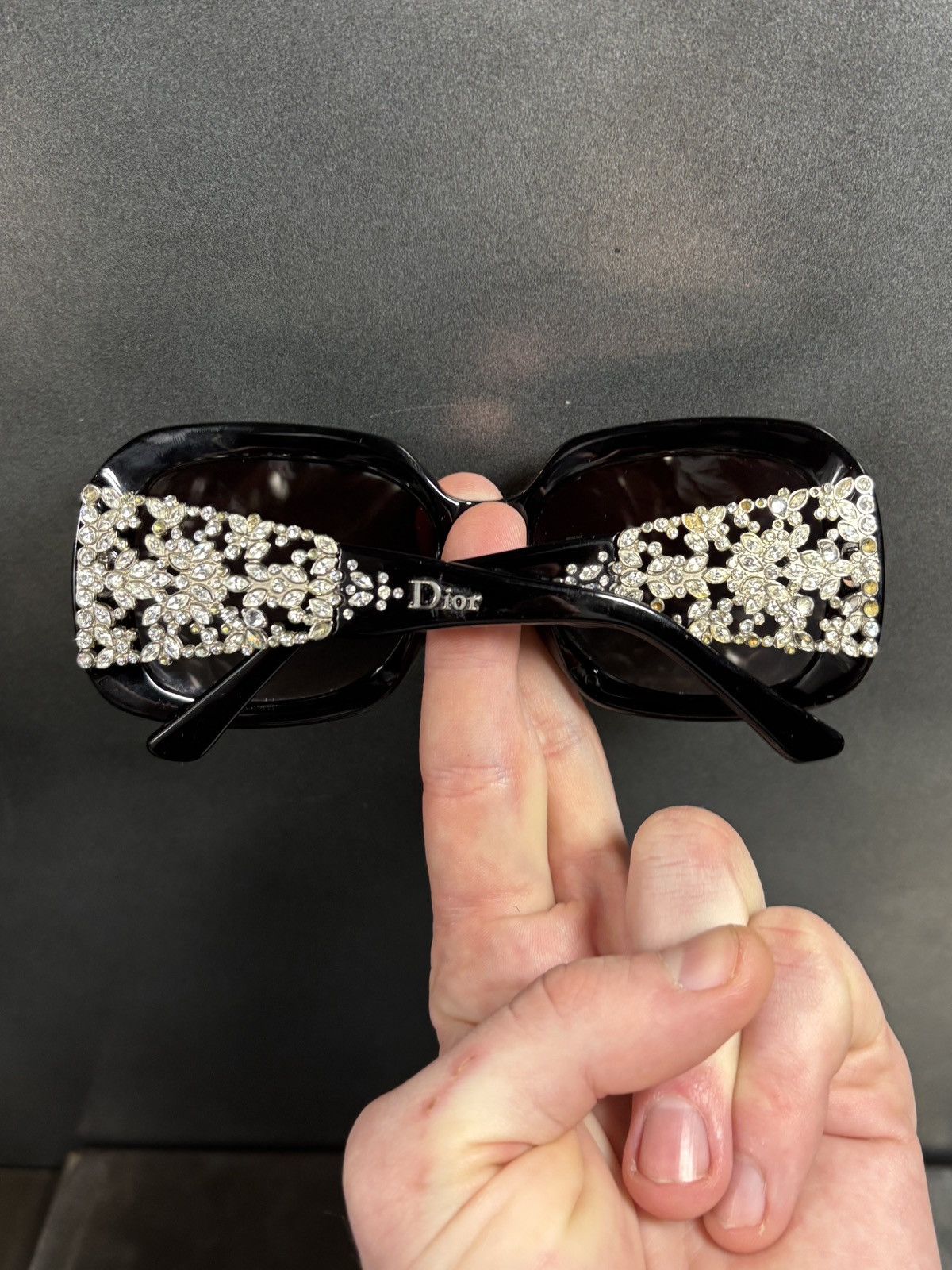 Dior 2011 Dior Delicacy Sunglasses Limited Edition Rhinestone Size ONE SIZE - 23 Thumbnail