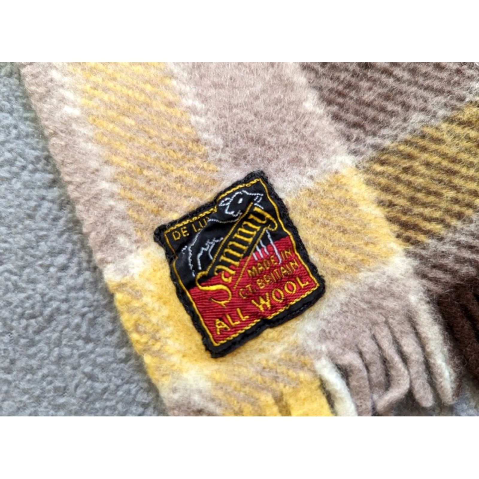 Greats Sammy De Lux Great Britain All wool scarf ScarF Women Multicolor Wool United Kingdom 90s Theme Mens Womens Size ONE SIZE - 2 Thumbnail