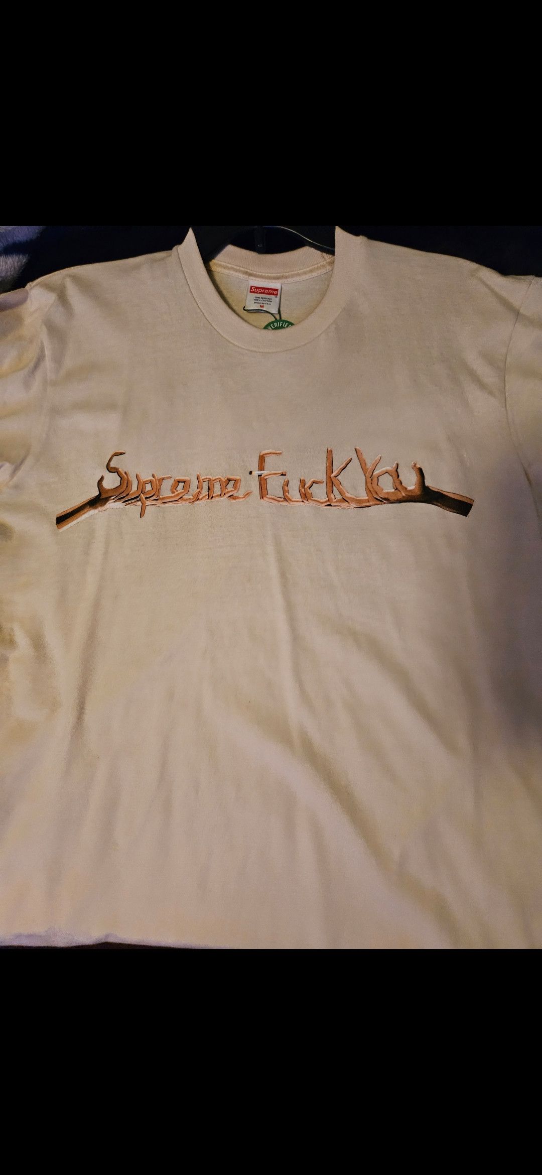 Supreme Supreme Fuck You tee | Grailed