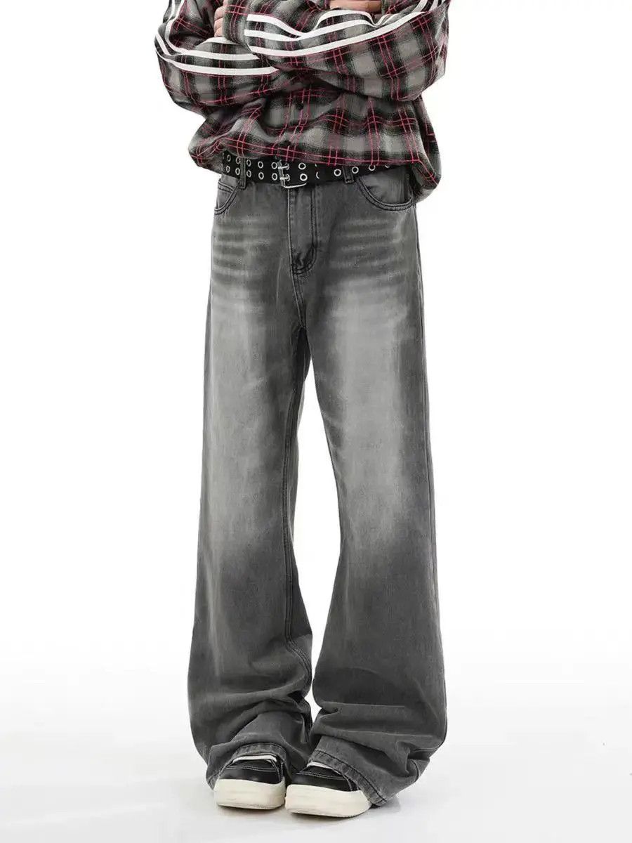 Japanese Brand High Street Y2K Vintage Hip Hop Micro Flare Jeans Size US 32 / EU 48 - 3 Thumbnail