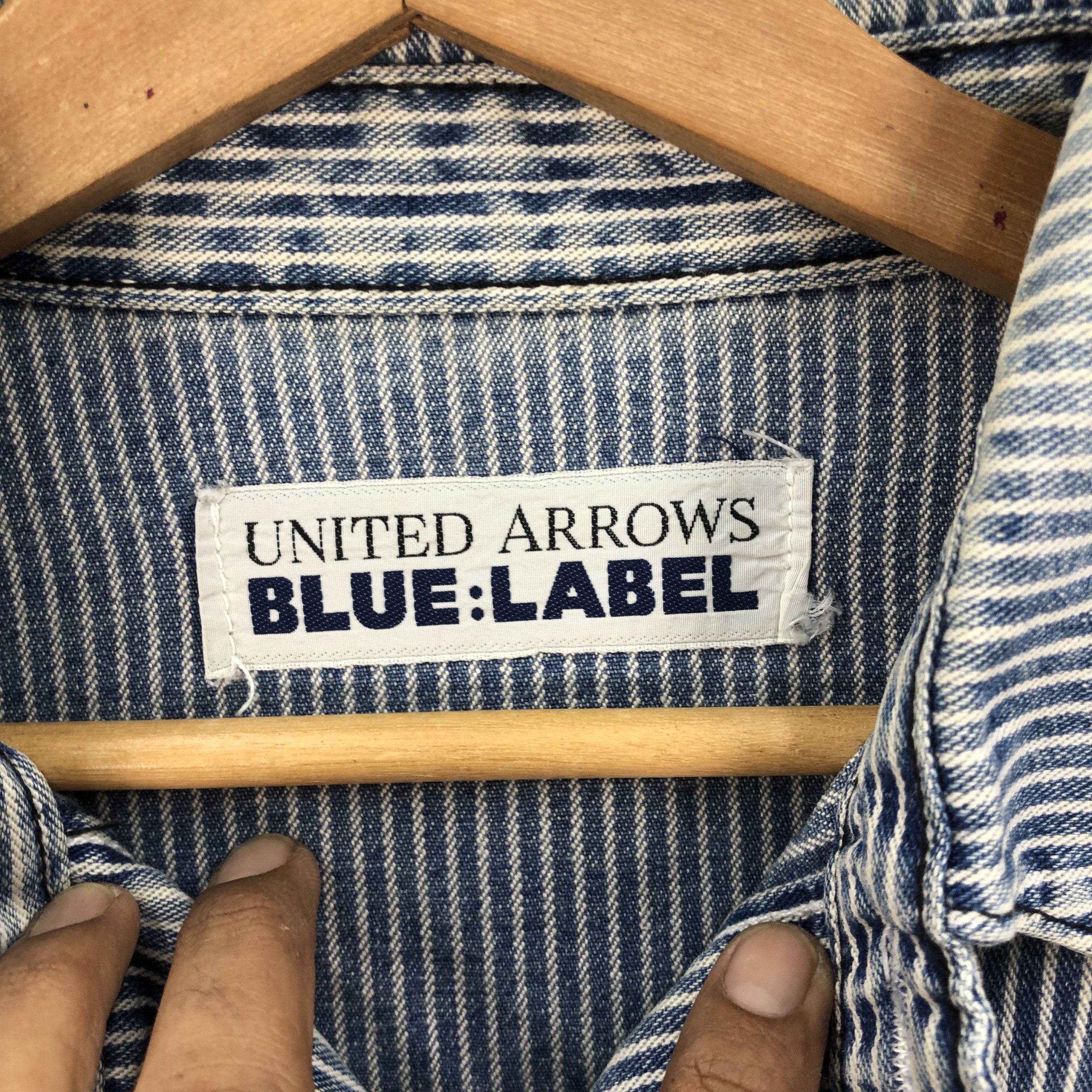 Vintage United Arrow Blue Label Hickory Worker Chore Jacket