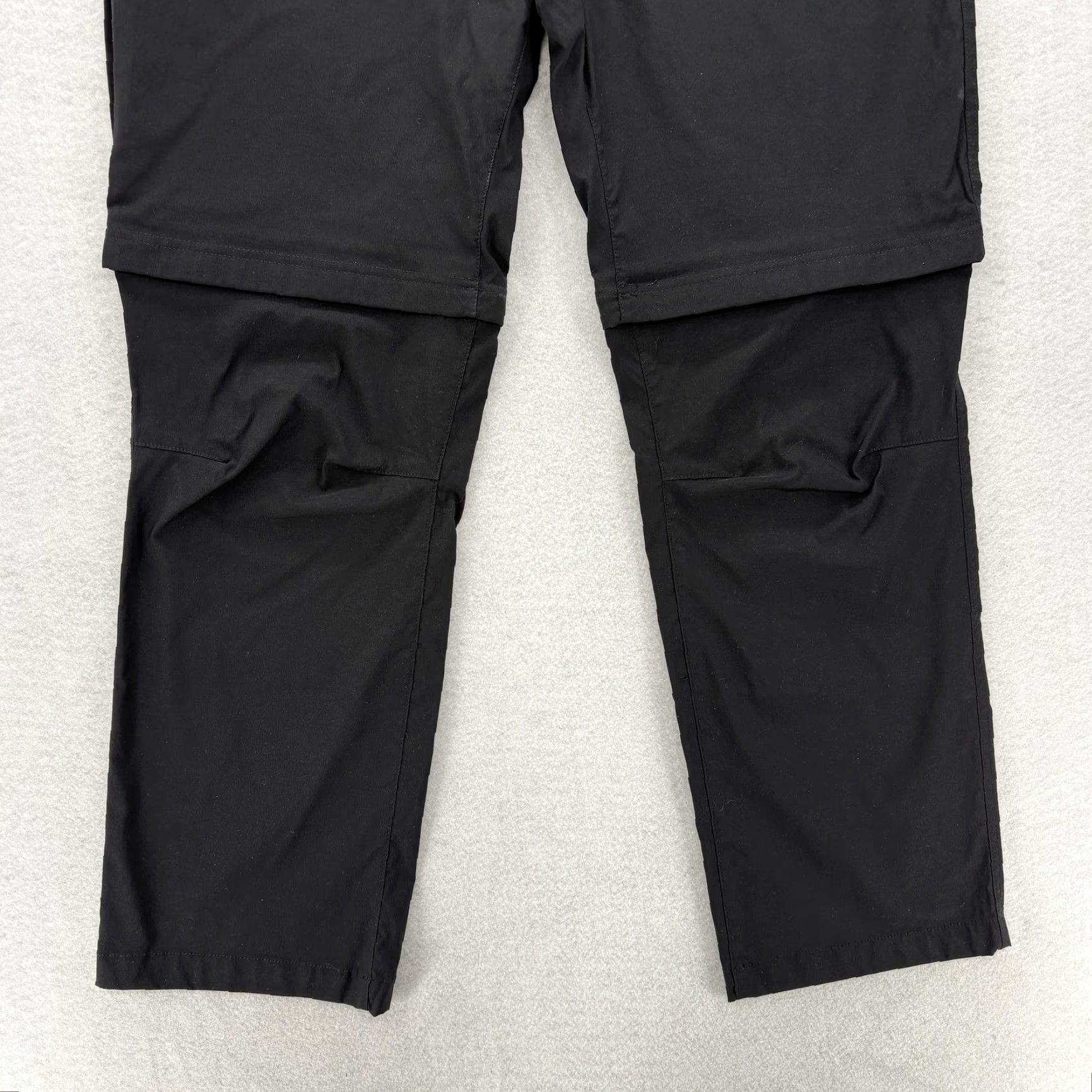 Eddie Bauer Eddie Bauer Pants Mens 34x30 Black Convertible Tech Hiking Nylon Stretch Outdoor Size US 34 / EU 50 - 3 Thumbnail