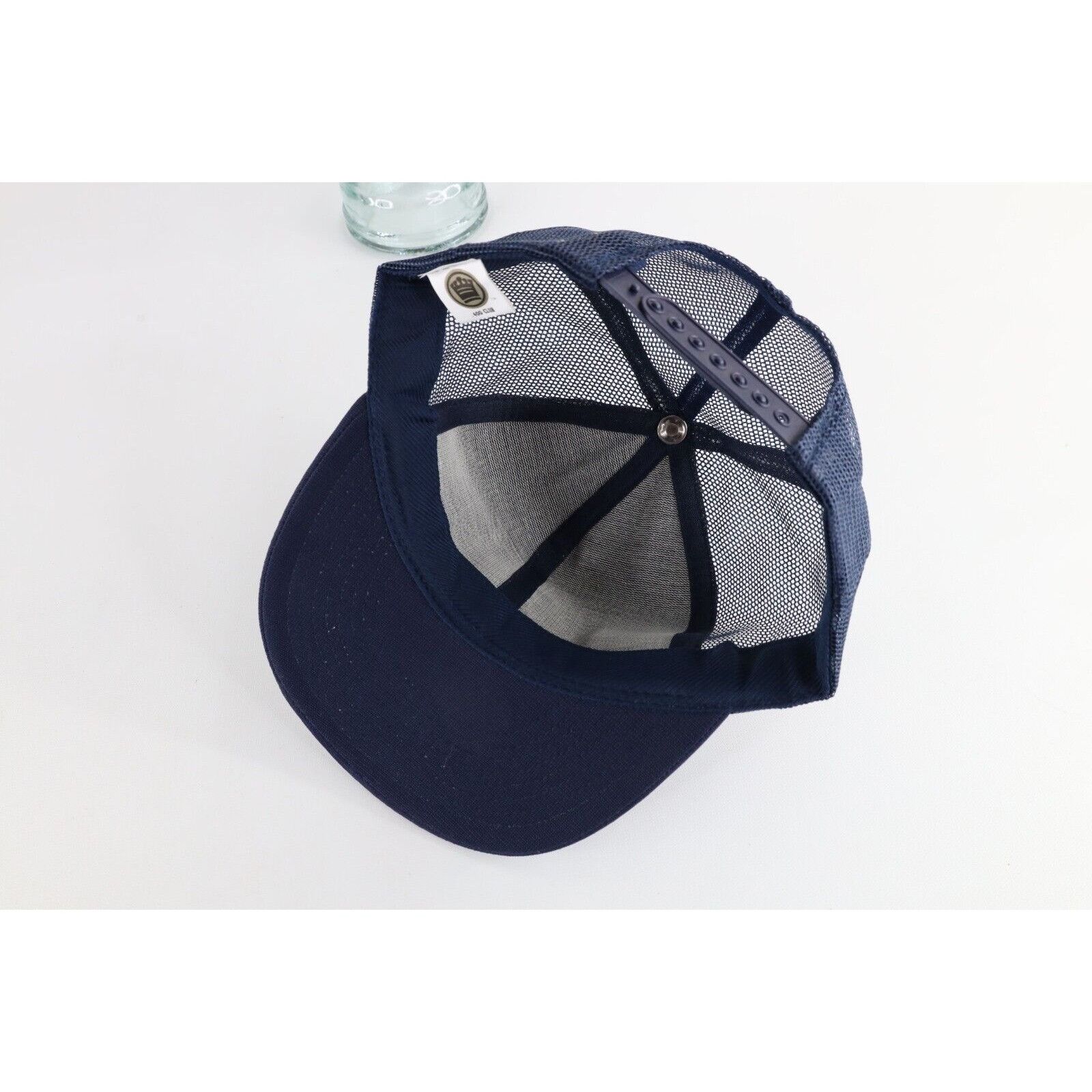 Vintage Deadstock Vintage 80s BFI Recycle Waste Company Trucker Hat Size ONE SIZE - 7 Thumbnail