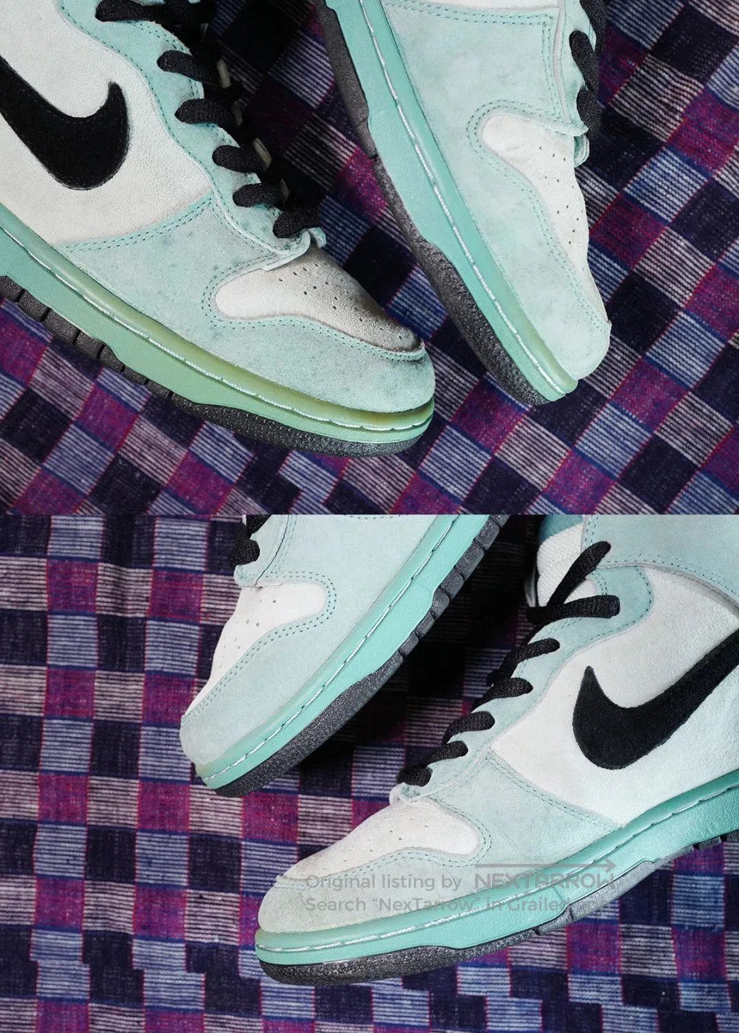 Nike SB Nike SB Dunk High Sea Crystal. Size US 10.5 / EU 43-44 - 4 Thumbnail