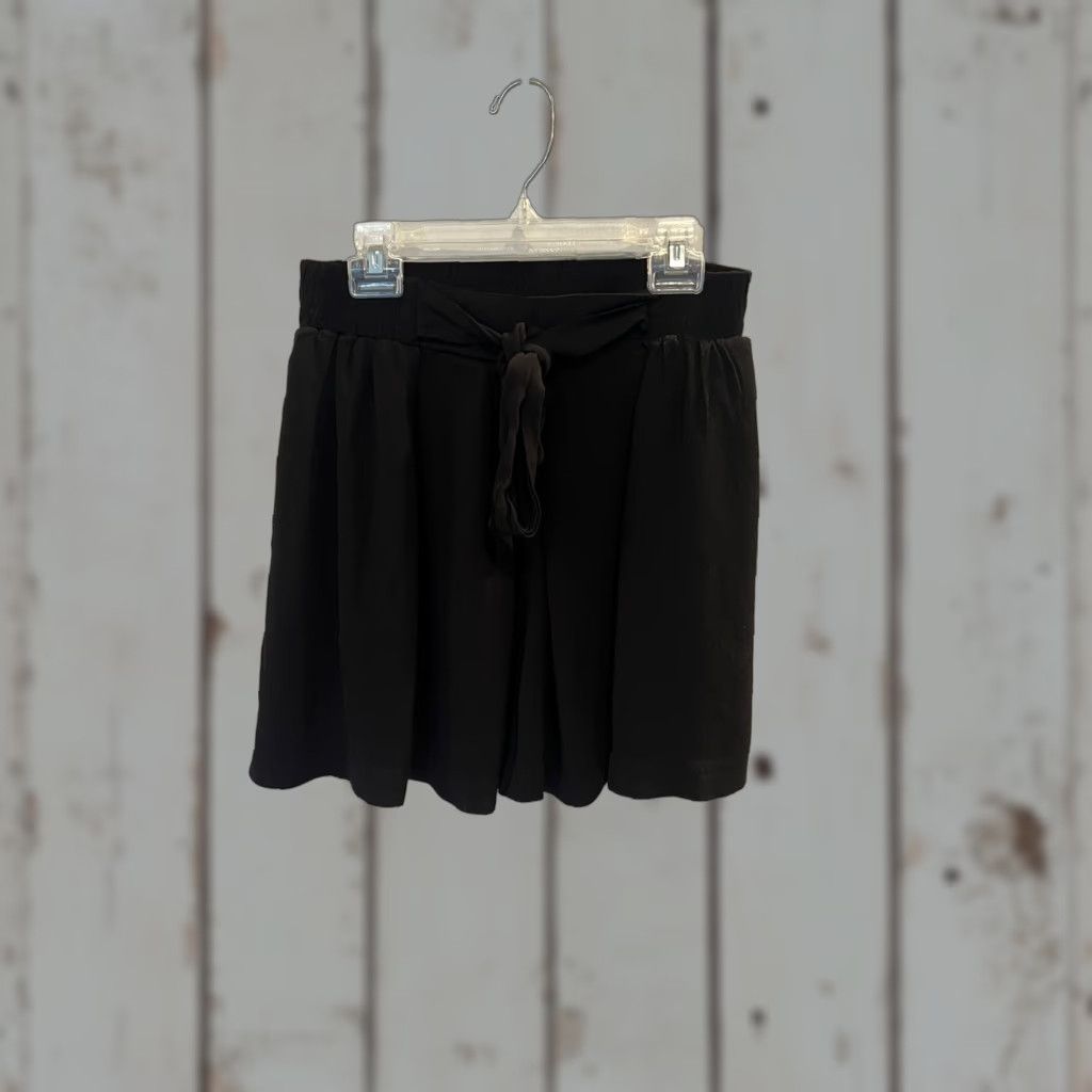 Zara Zara Shorts Women S Black Flowys Flowing? (Note: original words rearranged) Size 28" / US 6 / IT 42 - 1 Thumbnail
