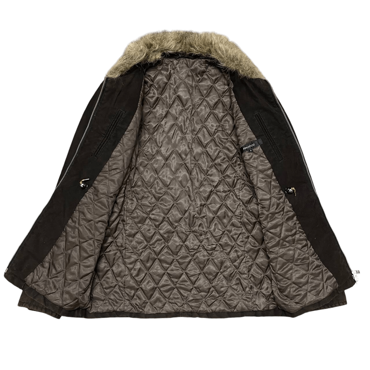 ABAHOUSE Vintage Abahouse Faux Fur Zipper Jacket Size US M / EU 48-50 / 2 - 6 Thumbnail