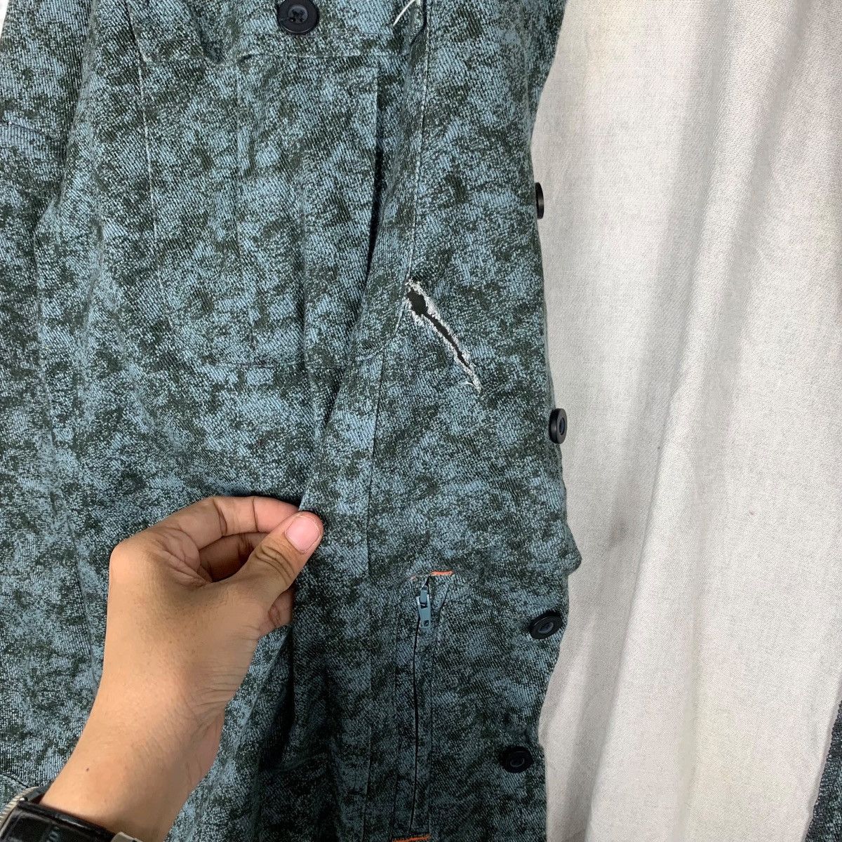 Japanese Brand MICHIKO LONDON Oversized Flannel Shirt Jacket #1375-C62 Size US M / EU 48-50 / 2 - 15 Thumbnail