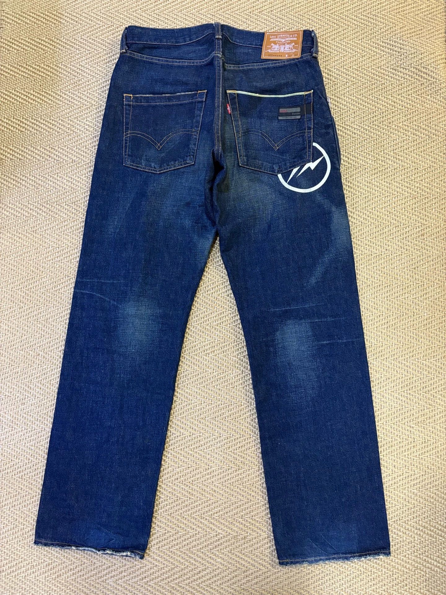 Levi's Levis Fenom Five Star Flash Semi-Shine Washed Jeans W32 Size US 32 / EU 48 - 2 Thumbnail