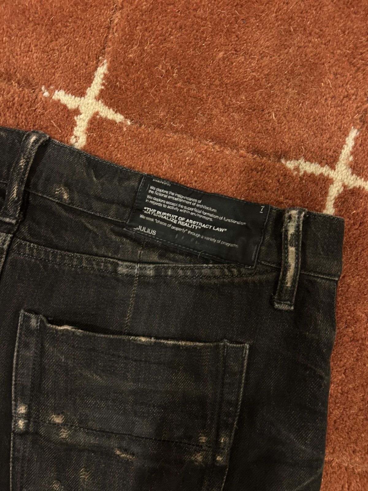 Julius JULIUS_7 SS11 SPIRAL TWISTED SEAM DENIM Size US 32 / EU 48 - 10 Thumbnail