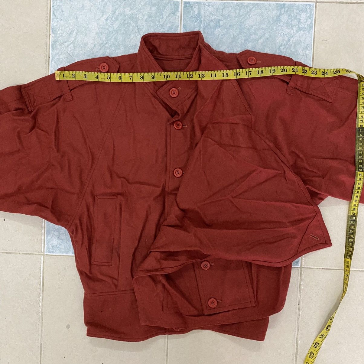 Japanese Brand × Vintage ⚡️Vintage Takezo wool double layer bomber style jacket Size US M / EU 48-50 / 2 - 12 Thumbnail