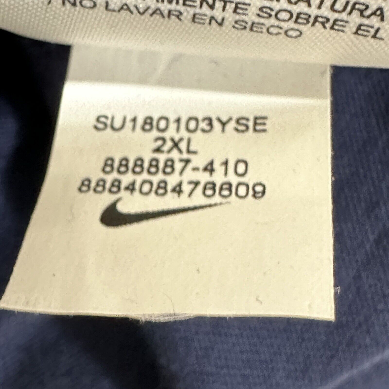 Nike Nike Engineered USA Soccer / Football XXL Athletic Cut Tee Size US XXL / EU 58 / 5 - 13 Thumbnail