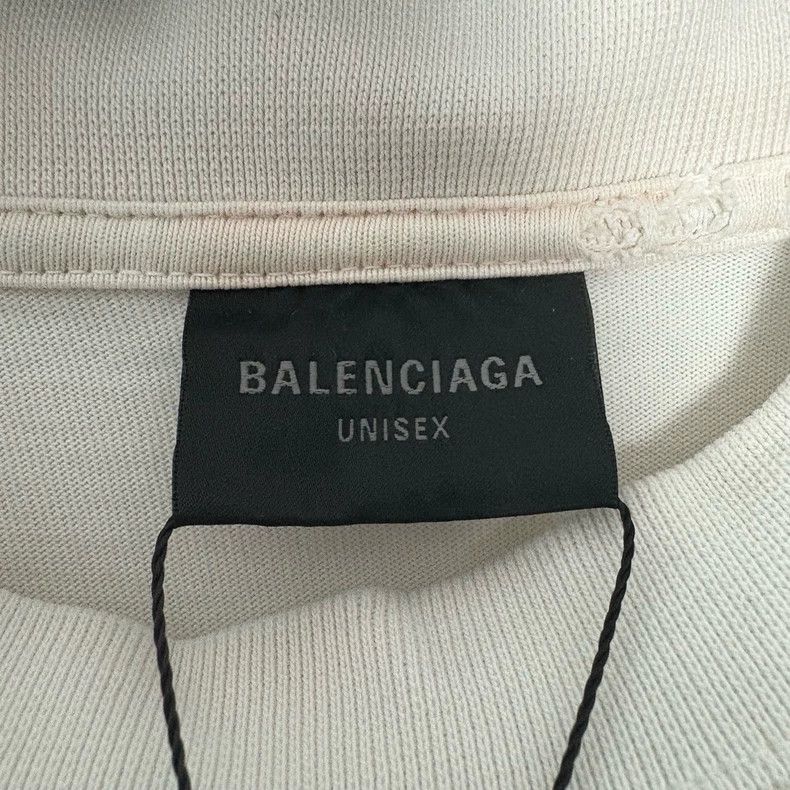 Balenciaga Balenciaga SS23 Logo letter pattern print crew neck short Size US XS / EU 42 / 0 - 3 Thumbnail