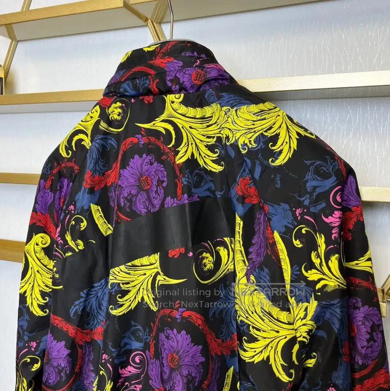 Versace Versace Multi-Color Long Sleeve Jacket . Size US S / EU 44-46 / 1 - 6 Thumbnail