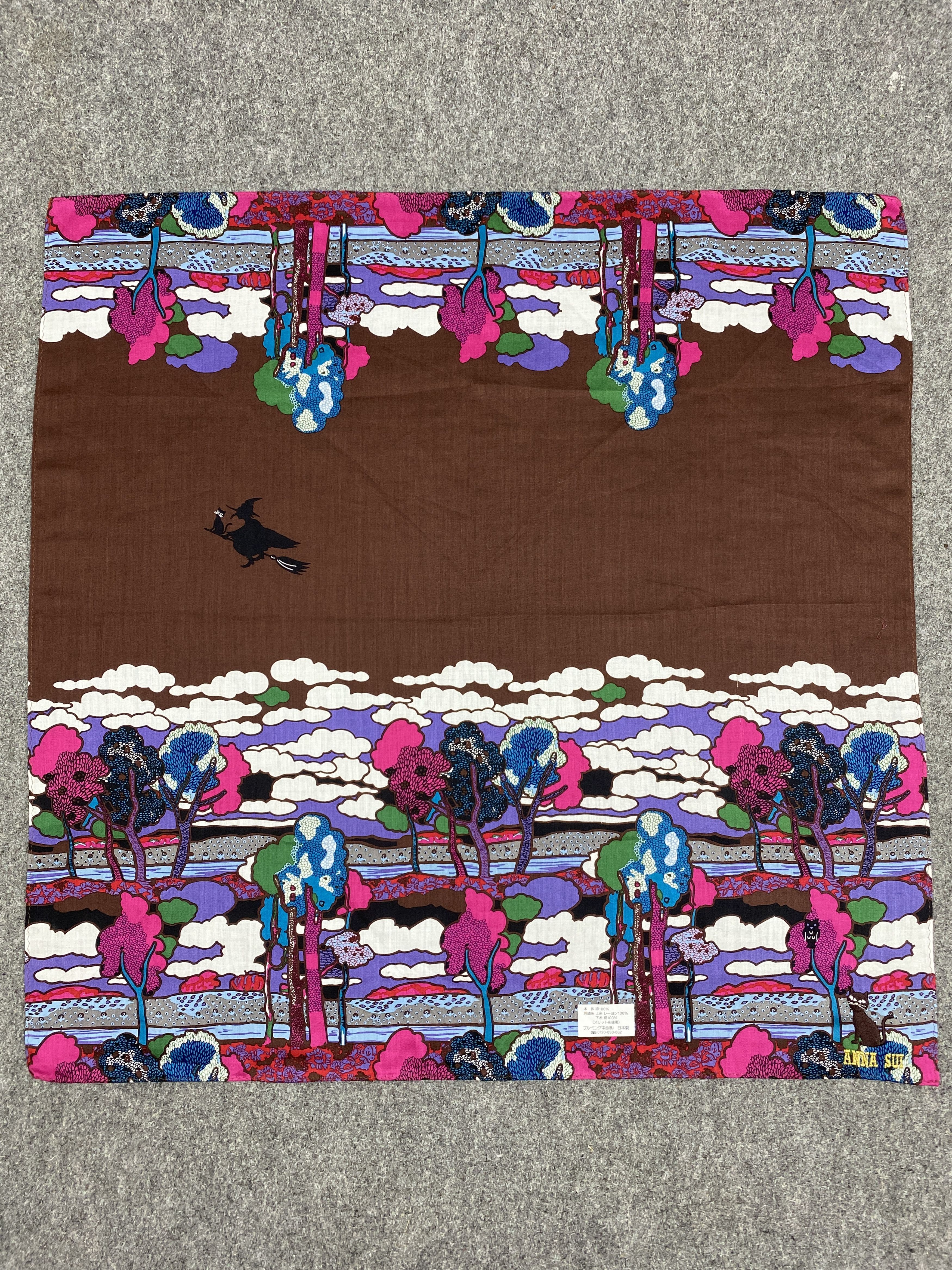 Anna Sui Anna Sui Handkerchief / Neckwear / Bandana HKC0473 Size ONE SIZE - 4 Thumbnail