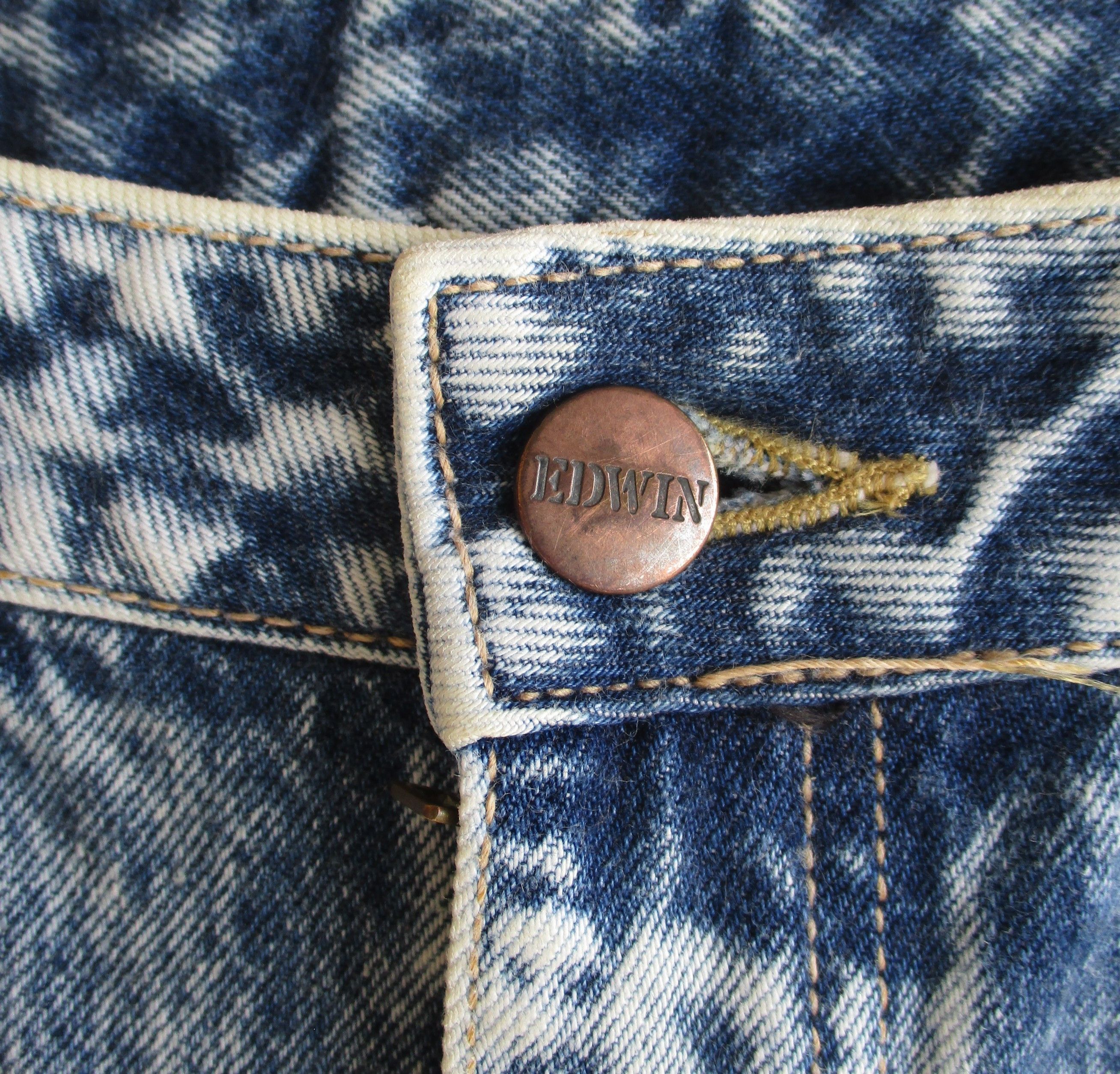 Edwin × Vintage E501 Acid Wash Slim Tapered W30 L30.5 Size US 30 / EU 46 - 7 Thumbnail